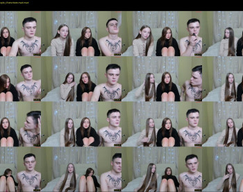 bjliki — 4 minute Chaturbate couple cam show recording, 720p, Feb 27, 2023