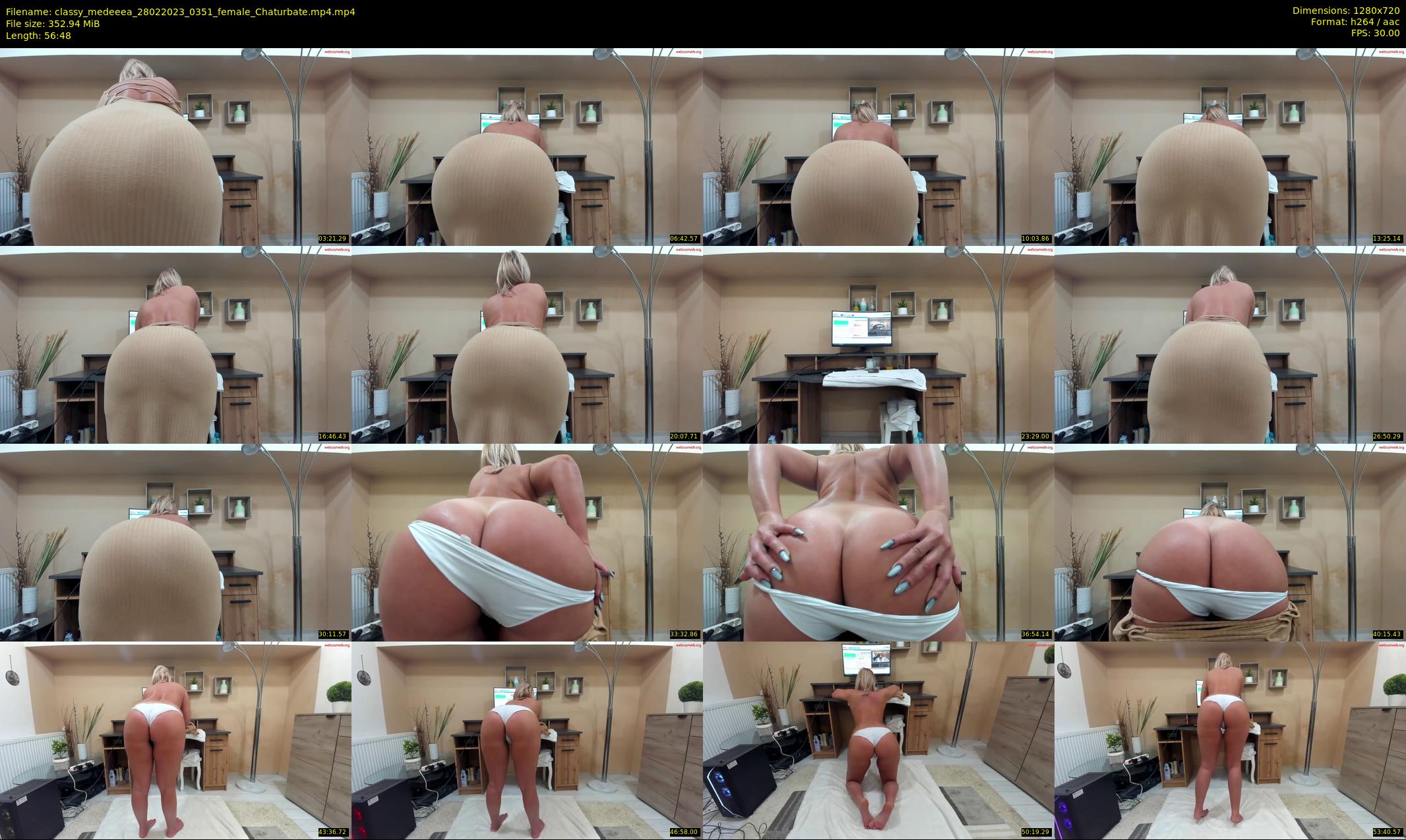 classy_medeeea — 57 minute Chaturbate female cam show recording, 720p, Feb 28, 2023