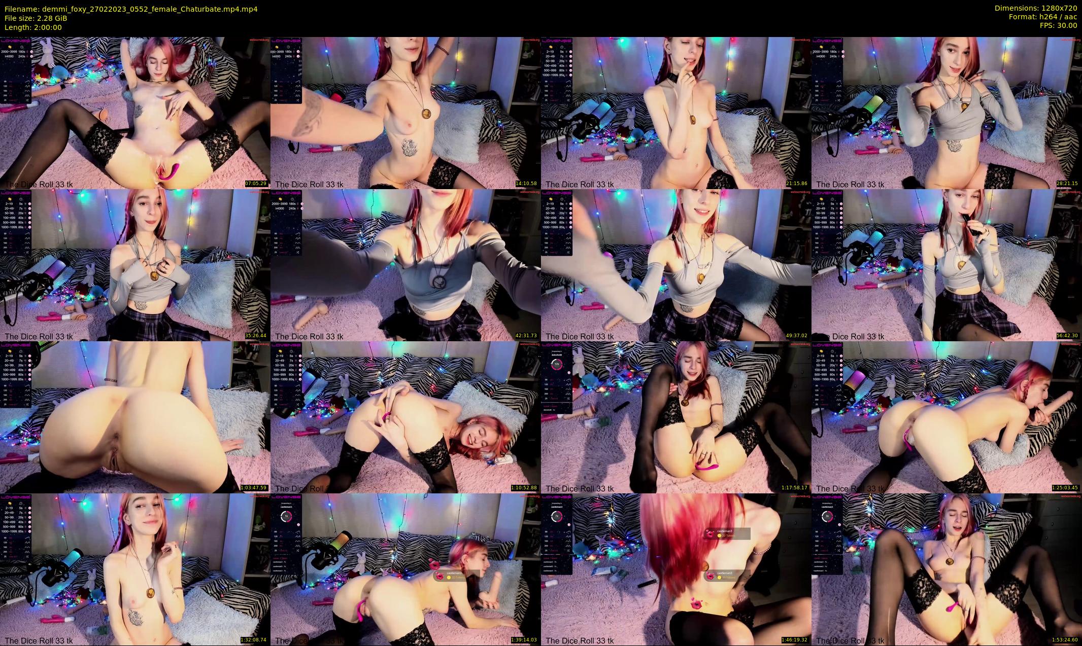 demmi_foxy — 120 minute Chaturbate couple cam show recording, 720p, Feb 27, 2023