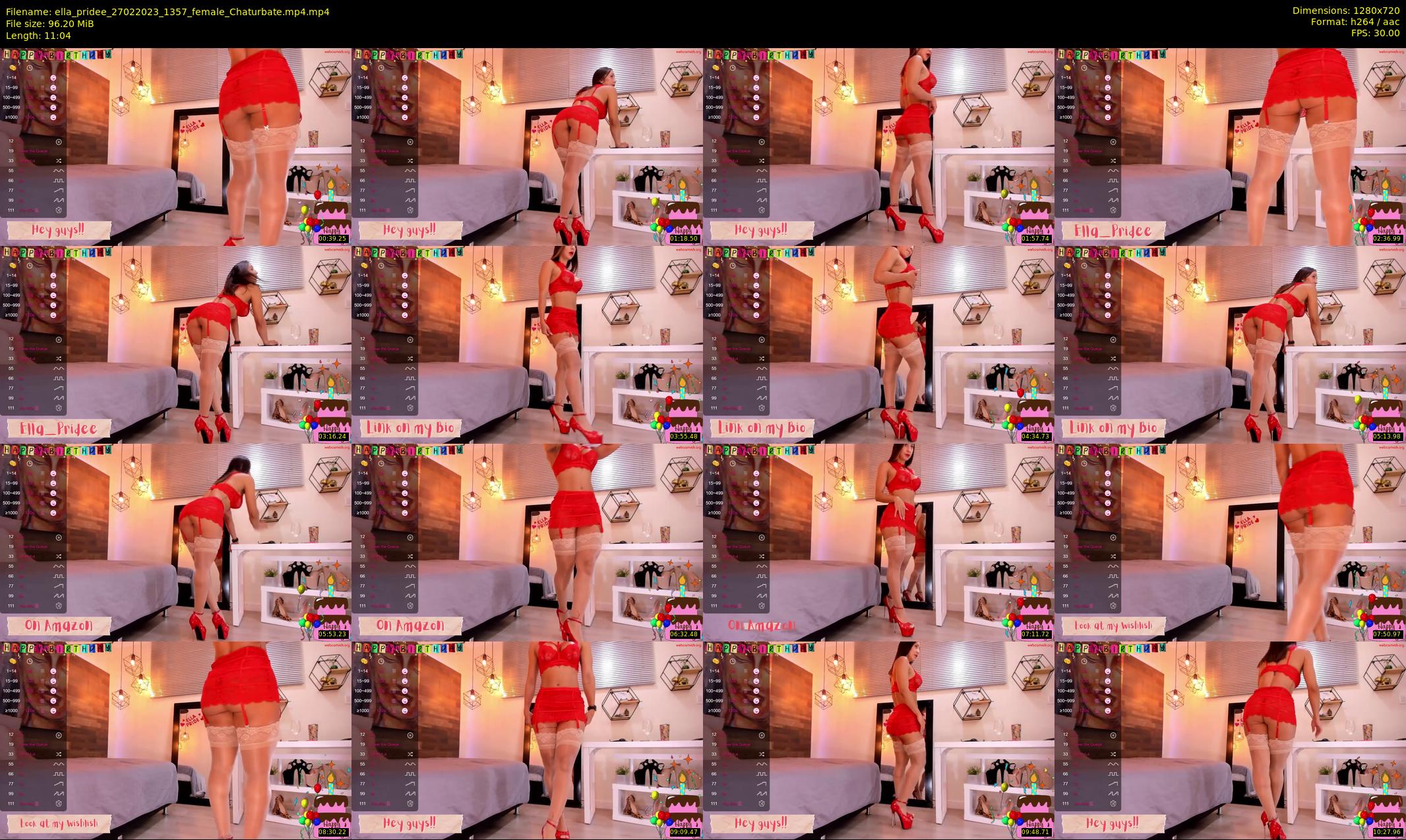 ella_pridee — 12 minute Chaturbate female cam show recording, 720p, Feb 27, 2023