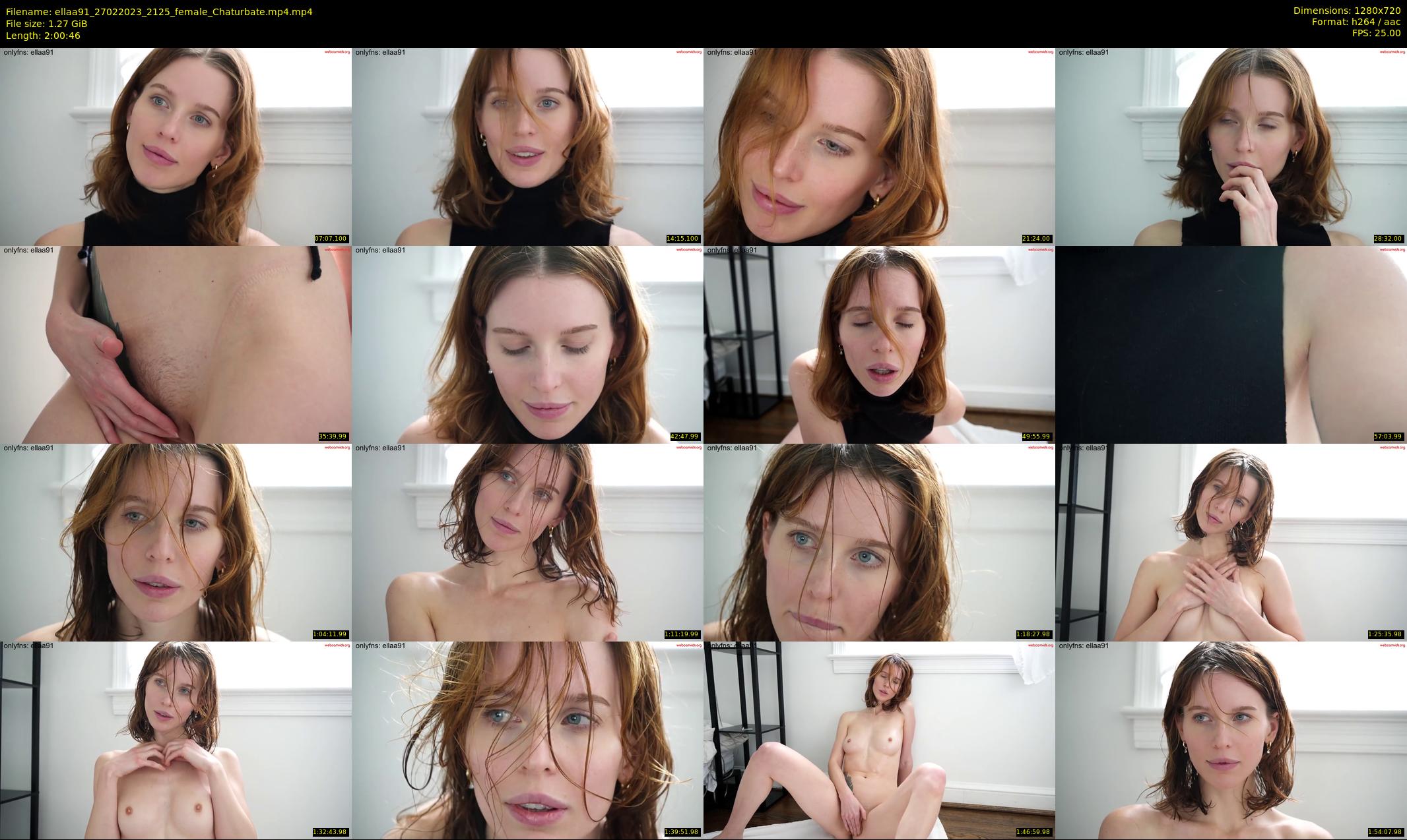 ellaa91 — 121 minute Chaturbate female cam show recording, 720p, Feb 27, 2023