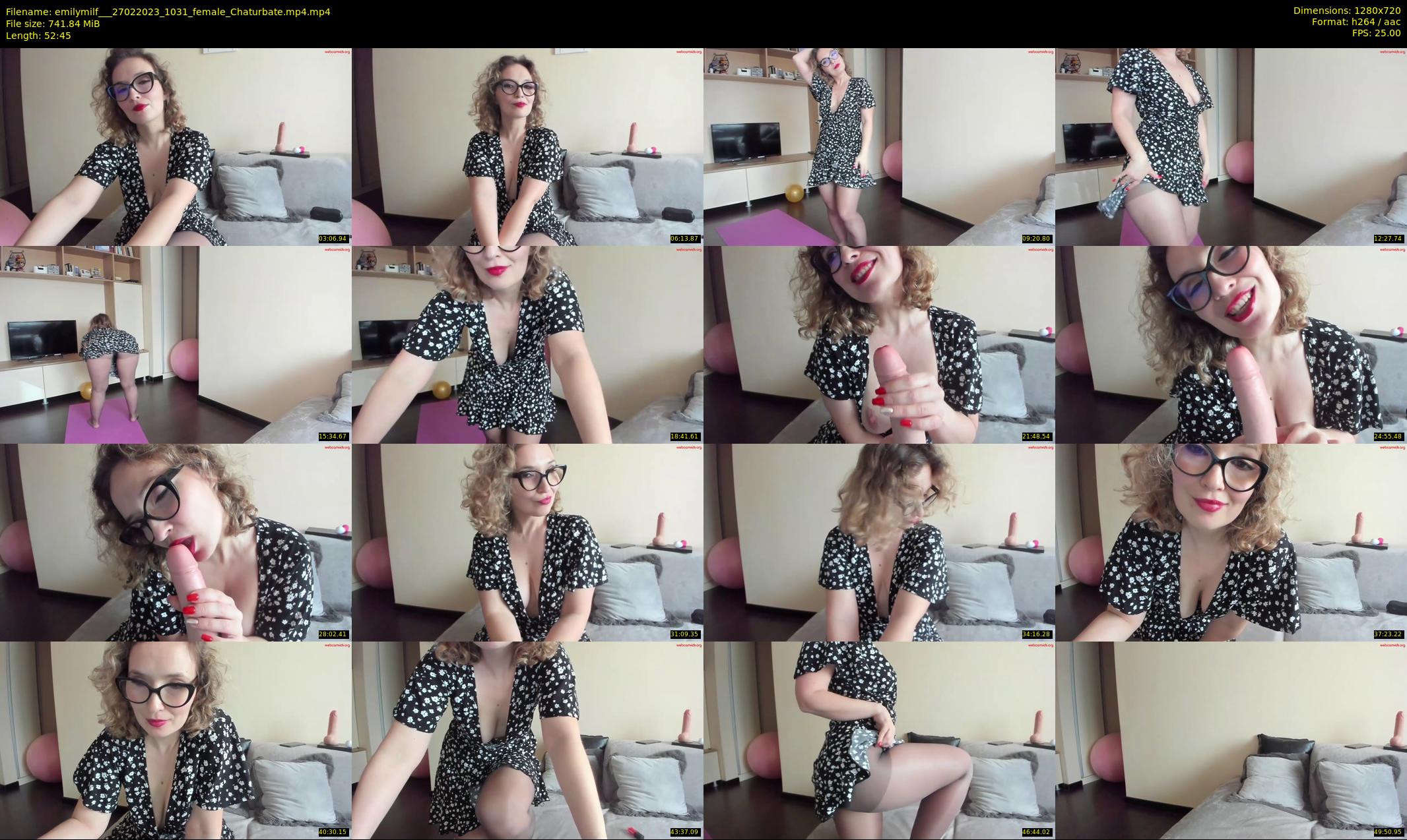 emilymilf__ — 53 minute Chaturbate female cam show recording, 720p, Feb 27, 2023