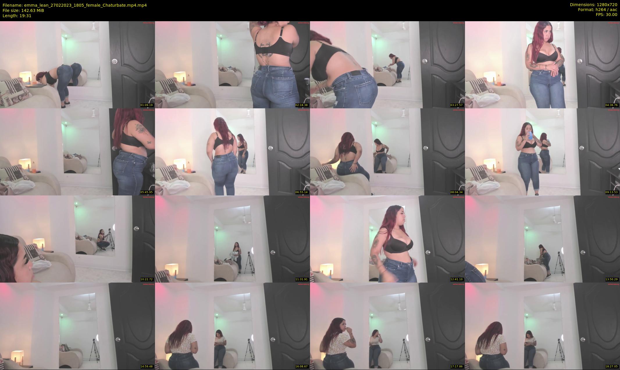 emma_lean — 20 minute Chaturbate female cam show recording, 720p, Feb 27, 2023