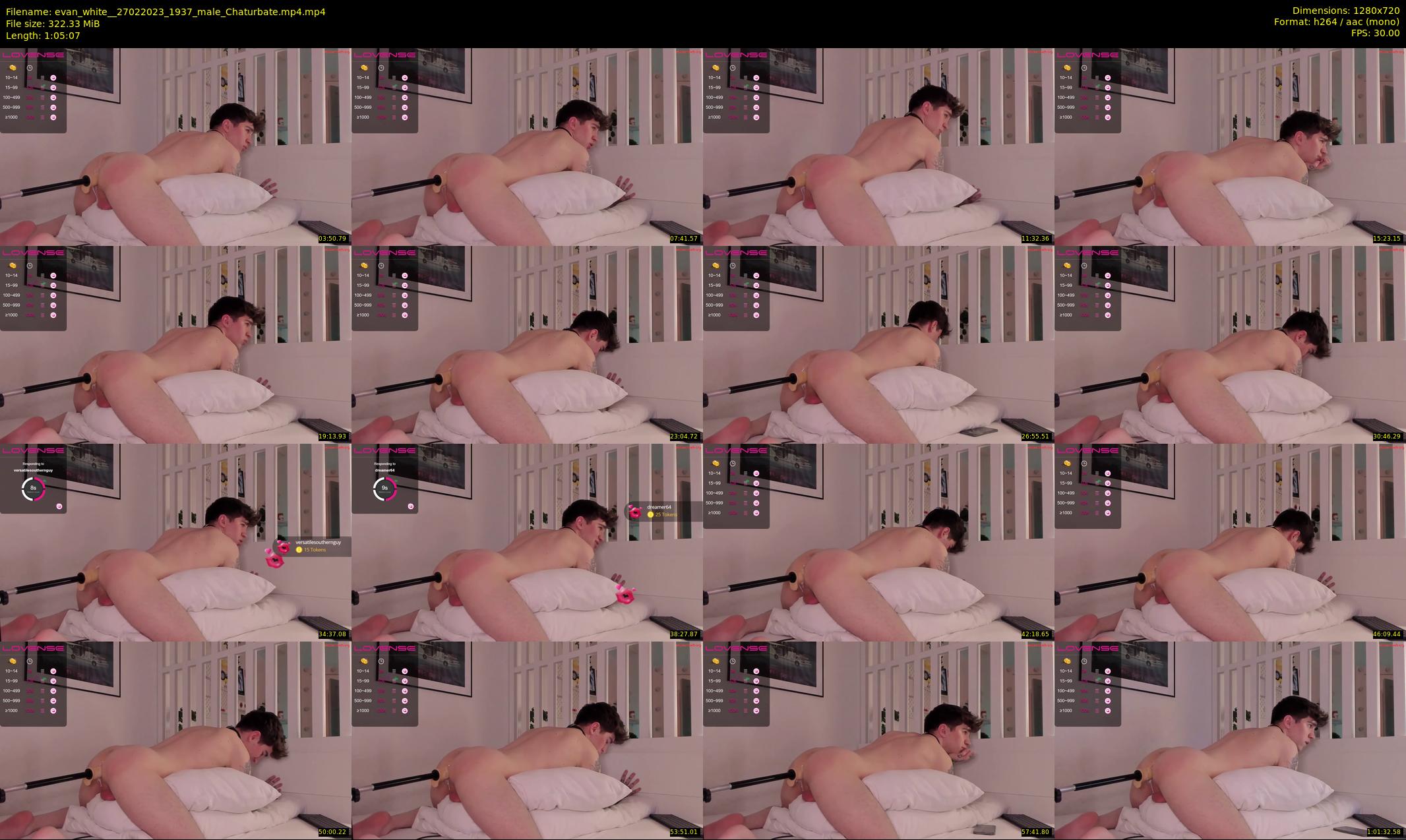 evan_white_ — 66 minute Chaturbate male cam show recording, 720p, Feb 27, 2023