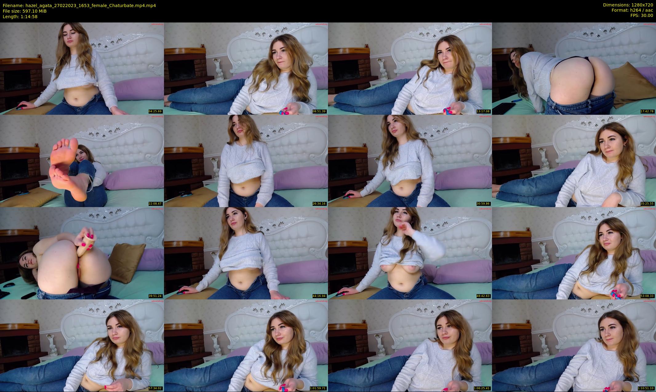 hazel_agata — 75 minute Chaturbate female cam show recording, 720p, Feb 27, 2023