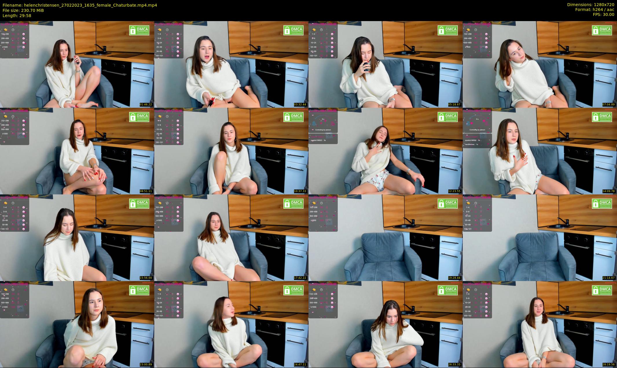 helenchristensen — 30 minute Chaturbate female cam show recording, 720p, Feb 27, 2023