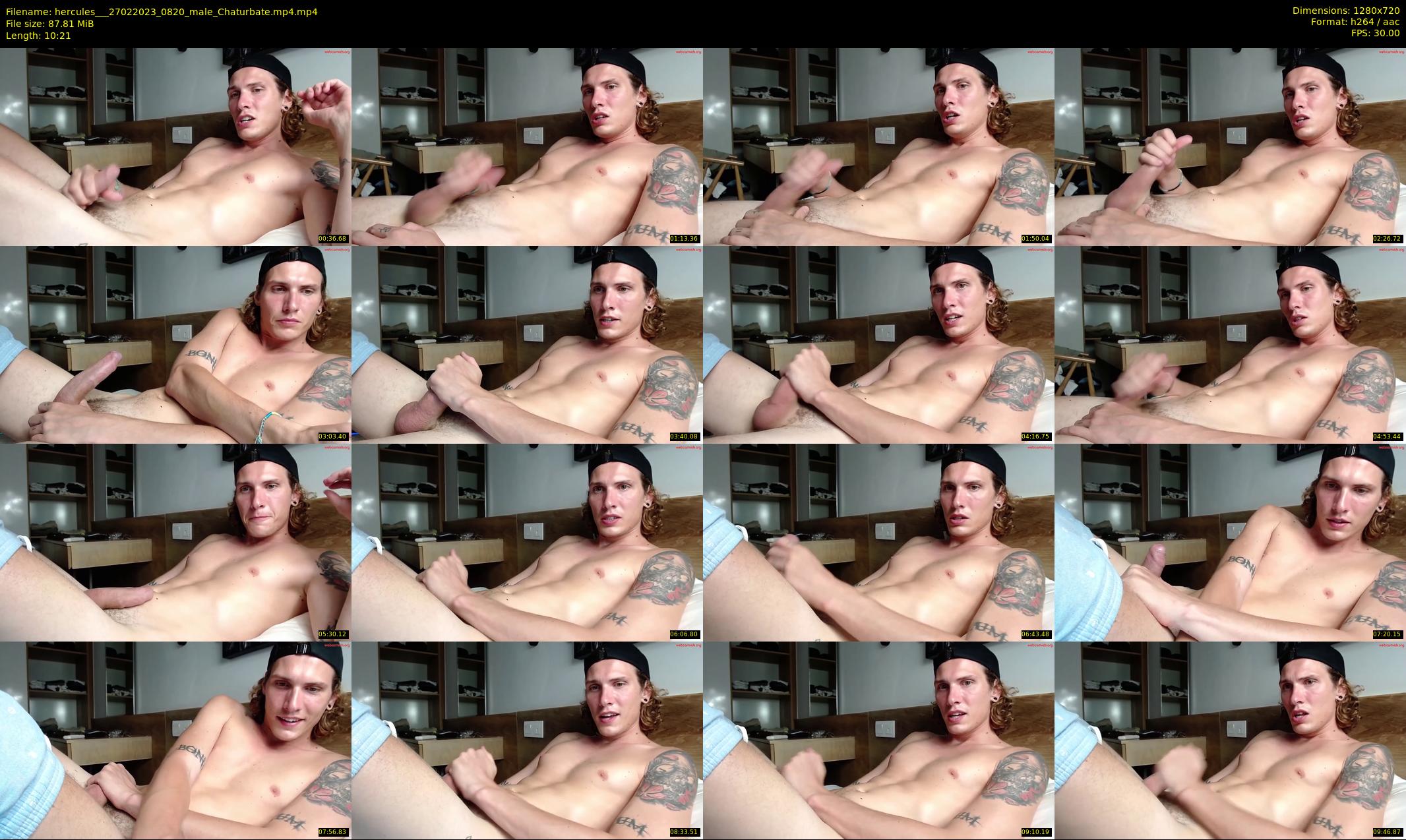 hercules__ — 11 minute Chaturbate male cam show recording, 720p, Feb 27, 2023