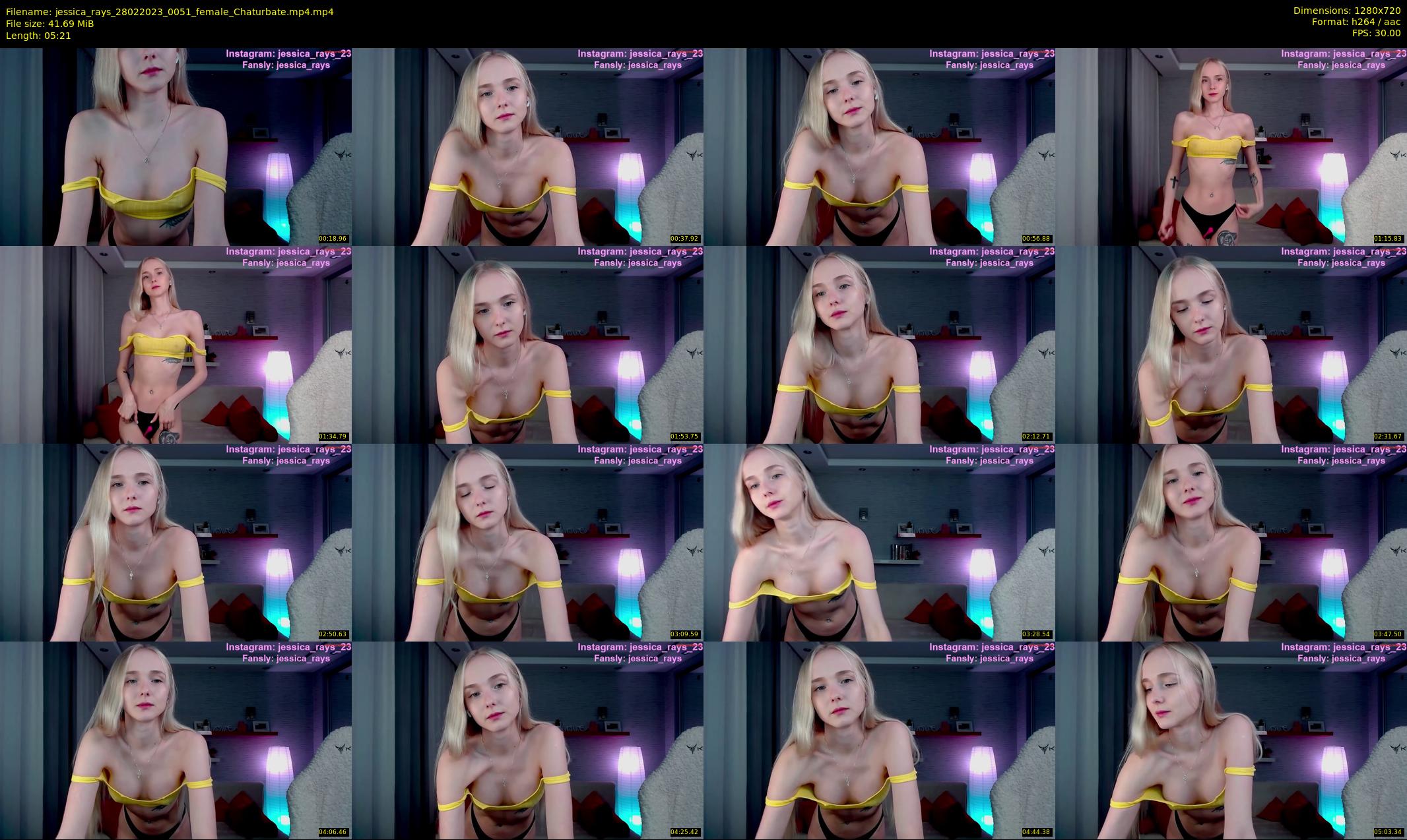 jessica_rays — 6 minute Chaturbate couple cam show recording, 720p, Feb 28, 2023