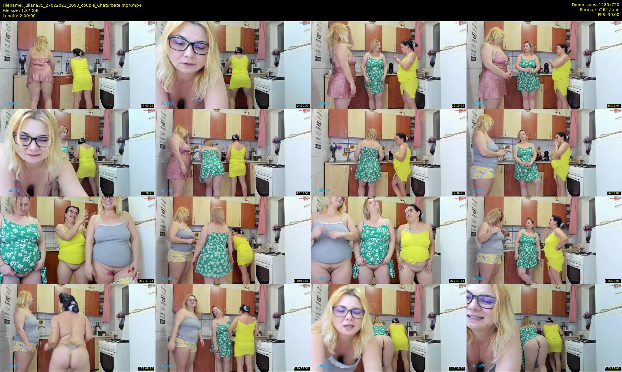 juliana35 — 120 minute Chaturbate couple cam show recording, 720p, Feb 27, 2023