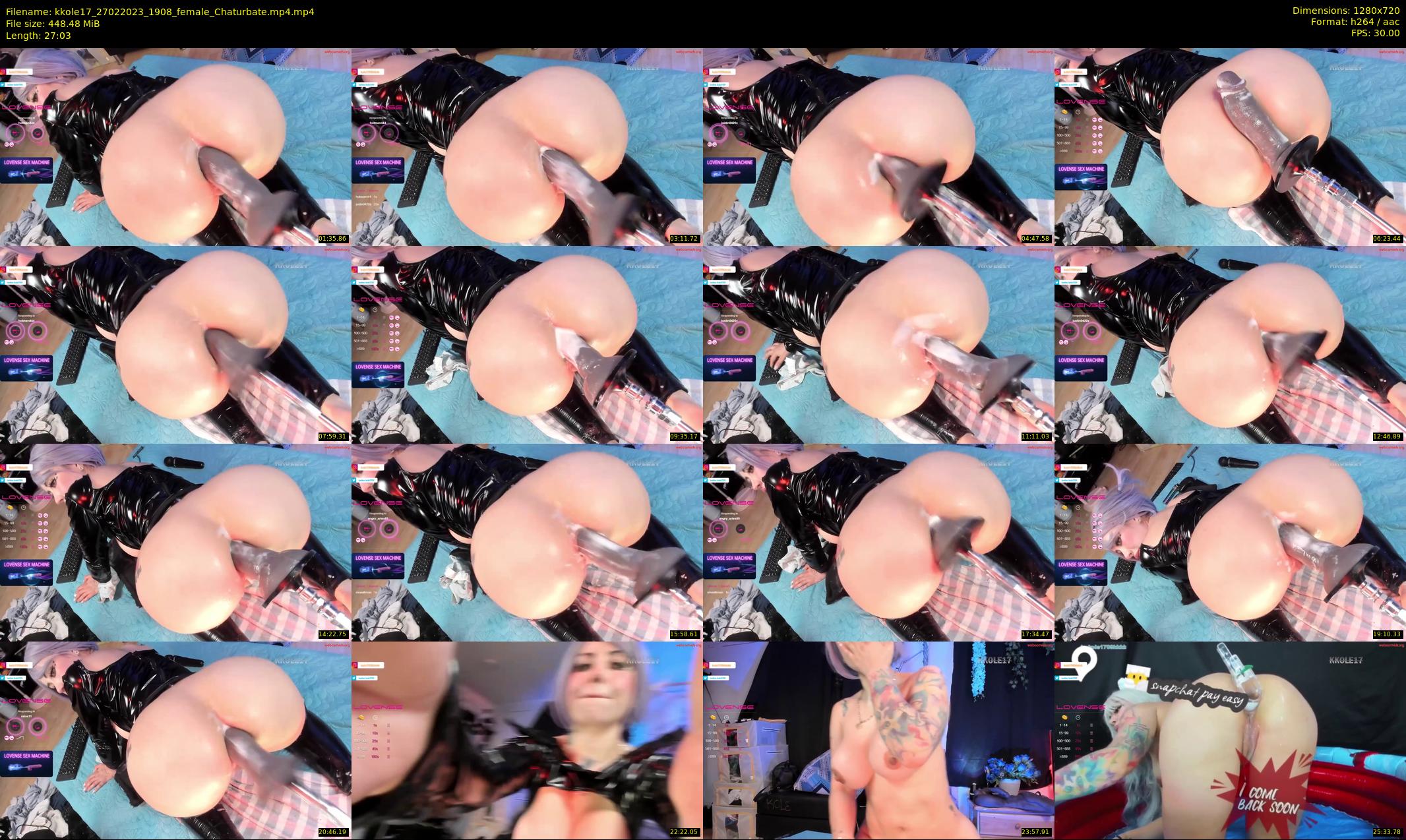 kkole17 — 28 minute Chaturbate female cam show recording, 720p, Feb 27, 2023