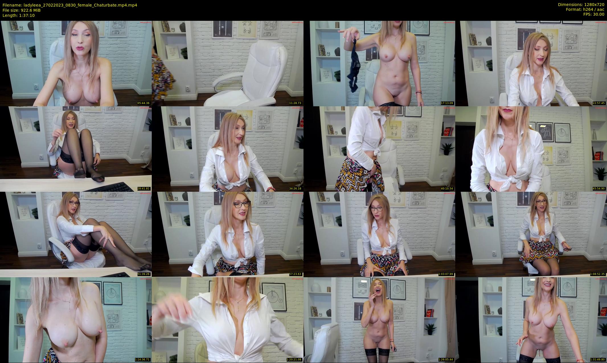 ladyleea — 98 minute Chaturbate female cam show recording, 720p, Feb 27, 2023