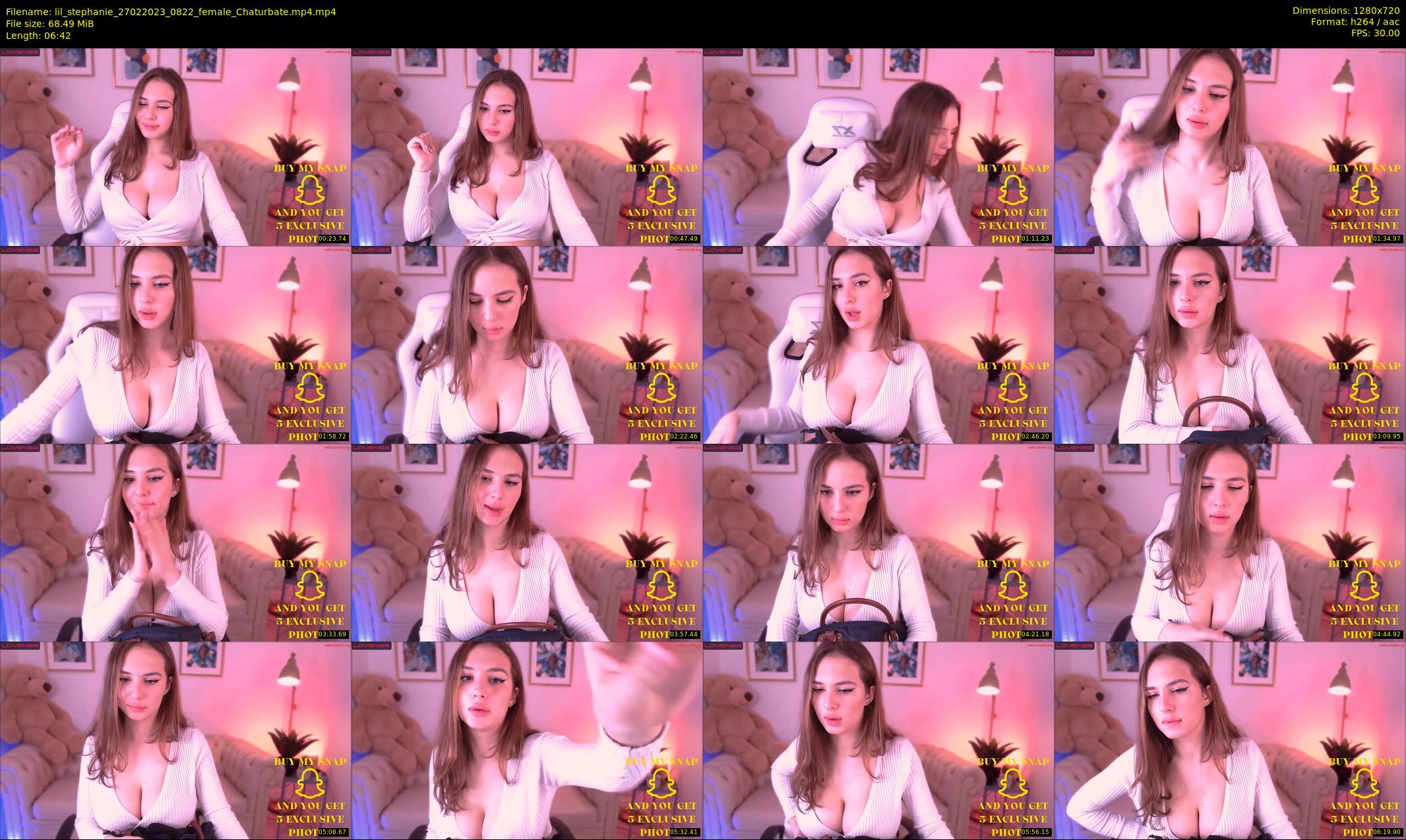 lil_stephanie — 7 minute Chaturbate female cam show recording, 720p, Feb 27, 2023