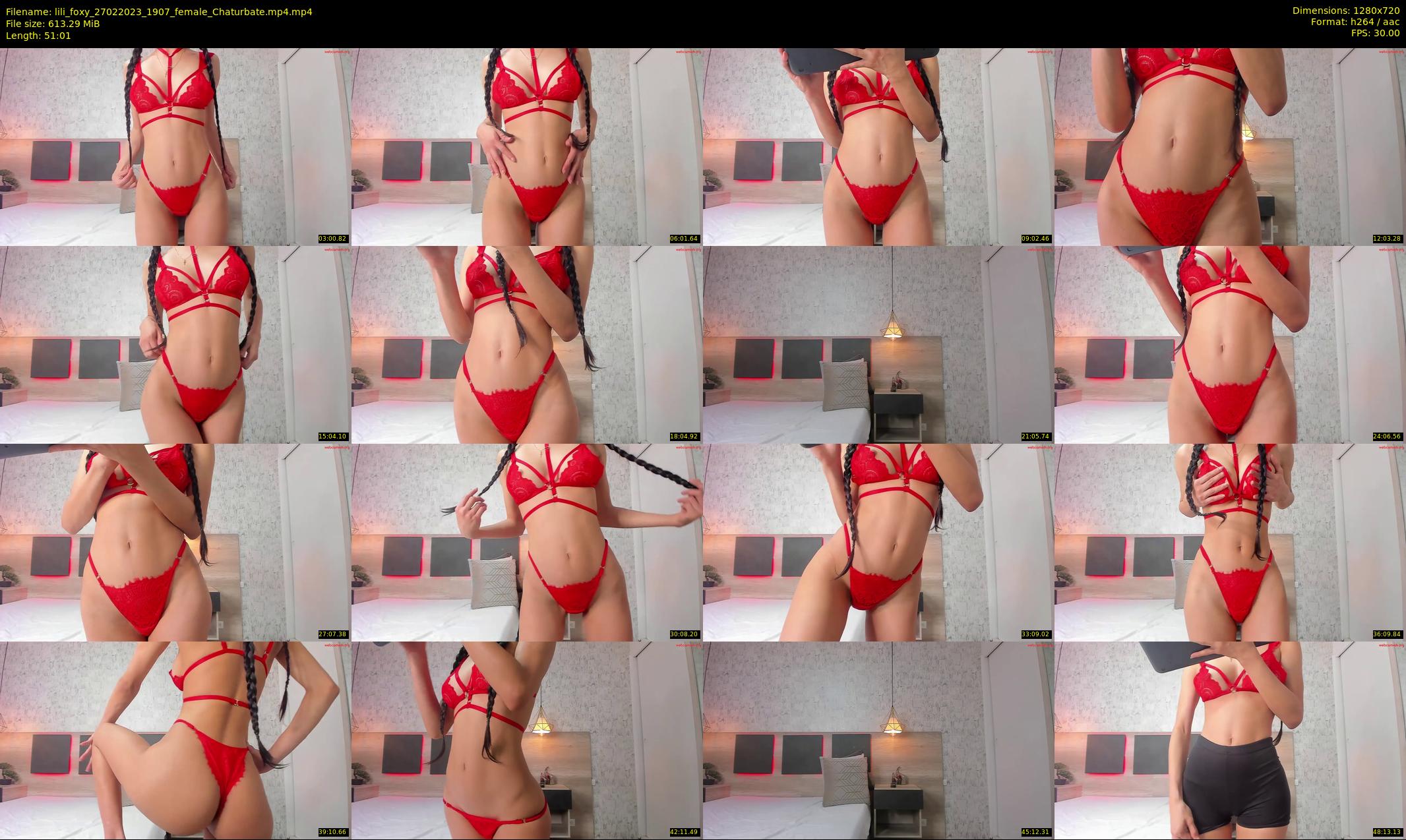 lili_foxy — 52 minute Chaturbate female cam show recording, 720p, Feb 27, 2023