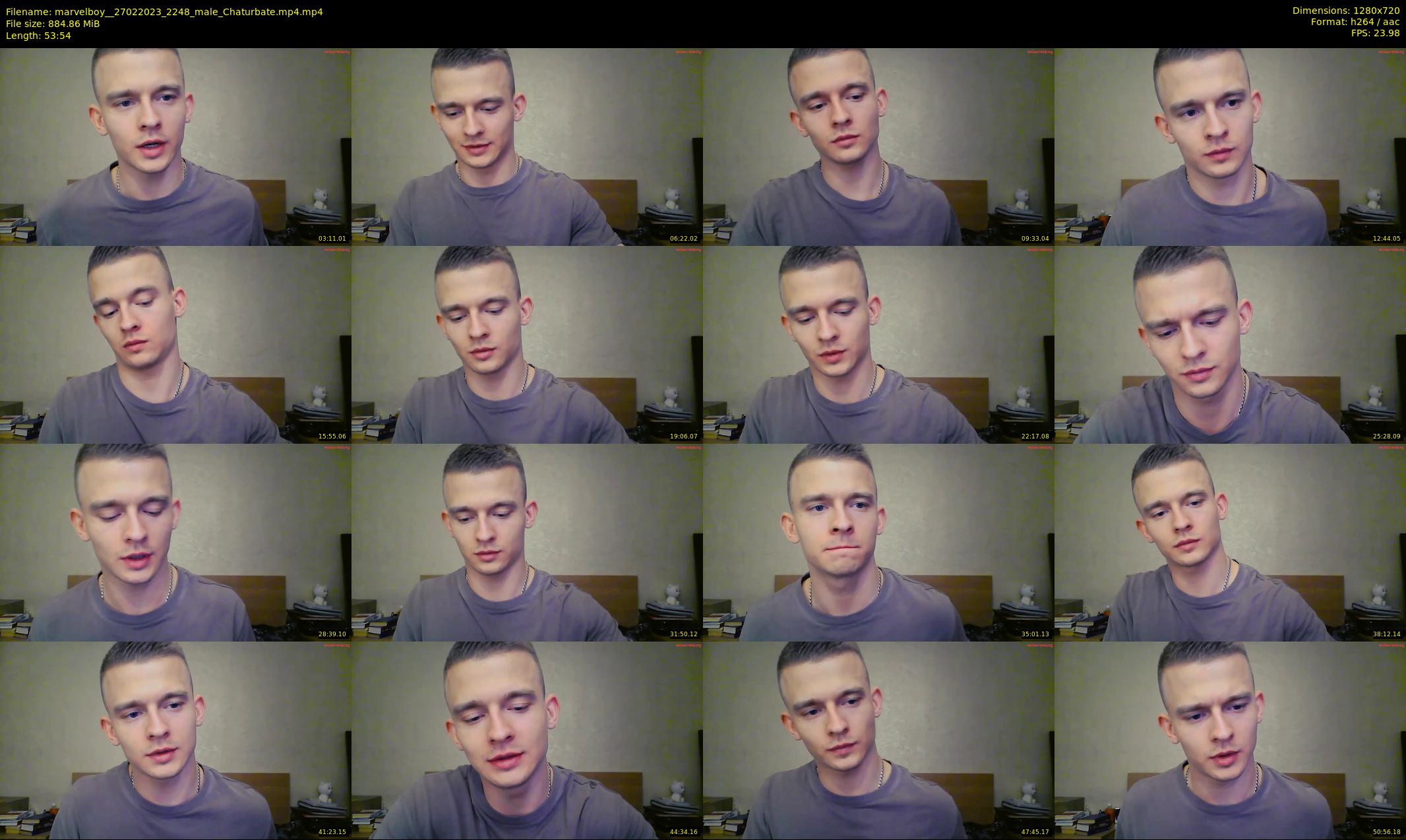 marvelboy_ — 54 minute Chaturbate male cam show recording, 720p, Feb 27, 2023