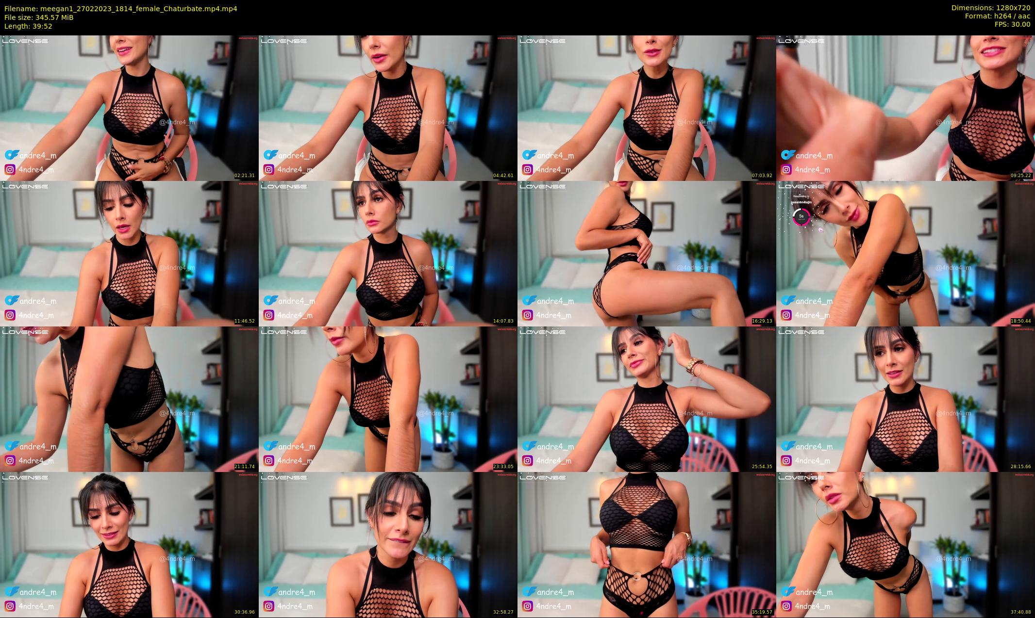 meegan1 — 40 minute Chaturbate female cam show recording, 720p, Feb 27, 2023