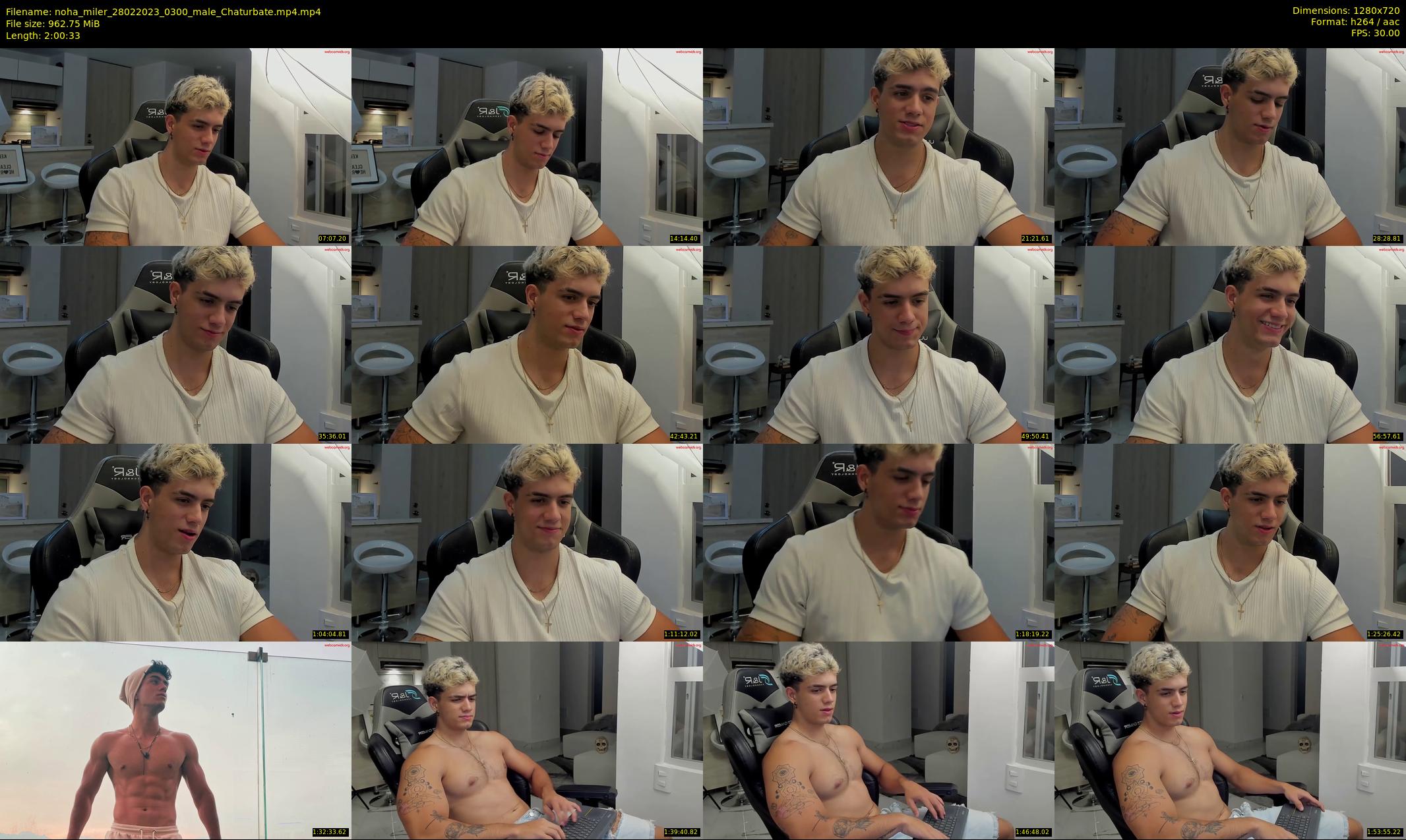 noha_miler — 121 minute Chaturbate male cam show recording, 720p, Feb 28, 2023
