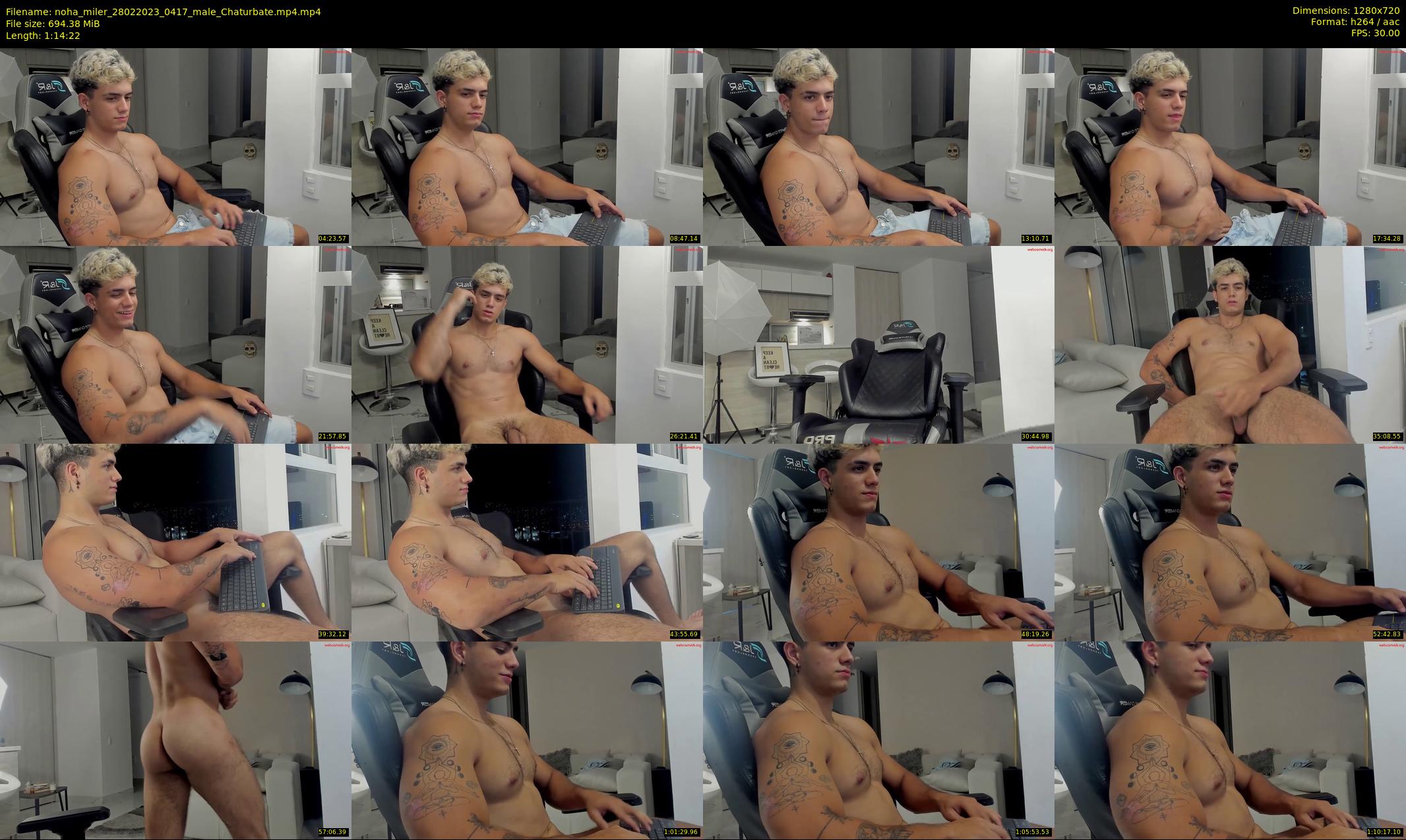 noha_miler — 75 minute Chaturbate male cam show recording, 720p, Feb 28, 2023