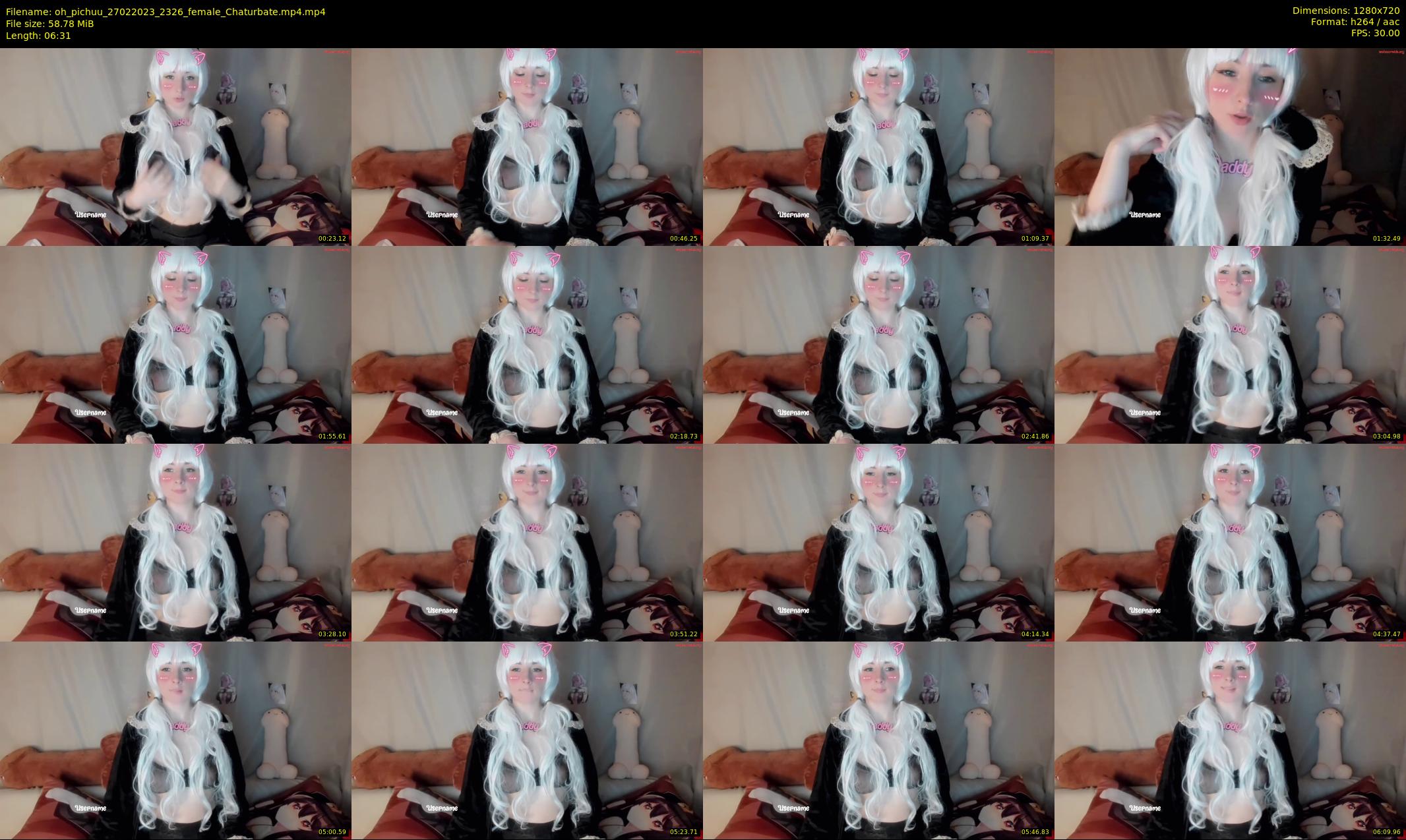 oh_pichuu — 7 minute Chaturbate female cam show recording, 720p, Feb 27, 2023