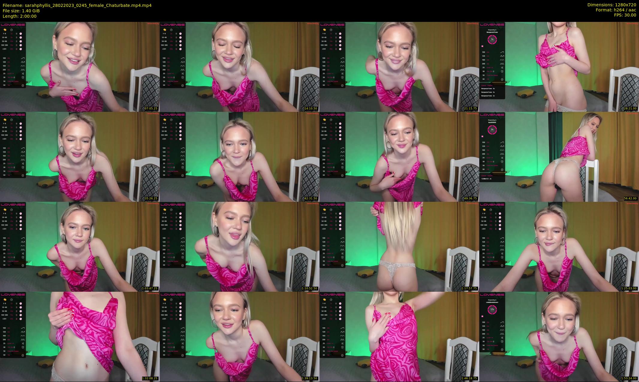 sarahphyllis — 120 minute Chaturbate female cam show recording, 720p, Feb 28, 2023