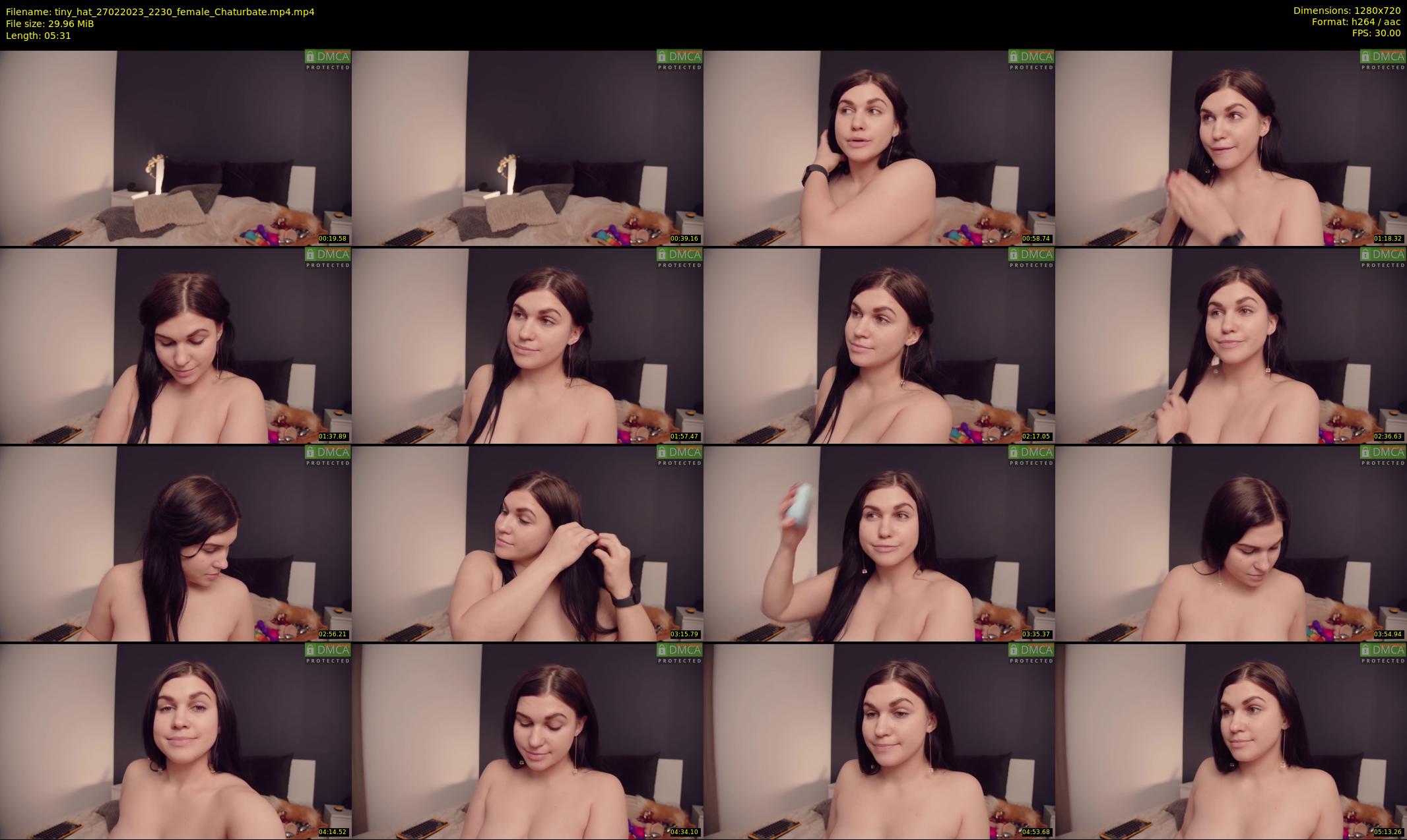 tiny_hat — 6 minute Chaturbate female cam show recording, 720p, Feb 27, 2023