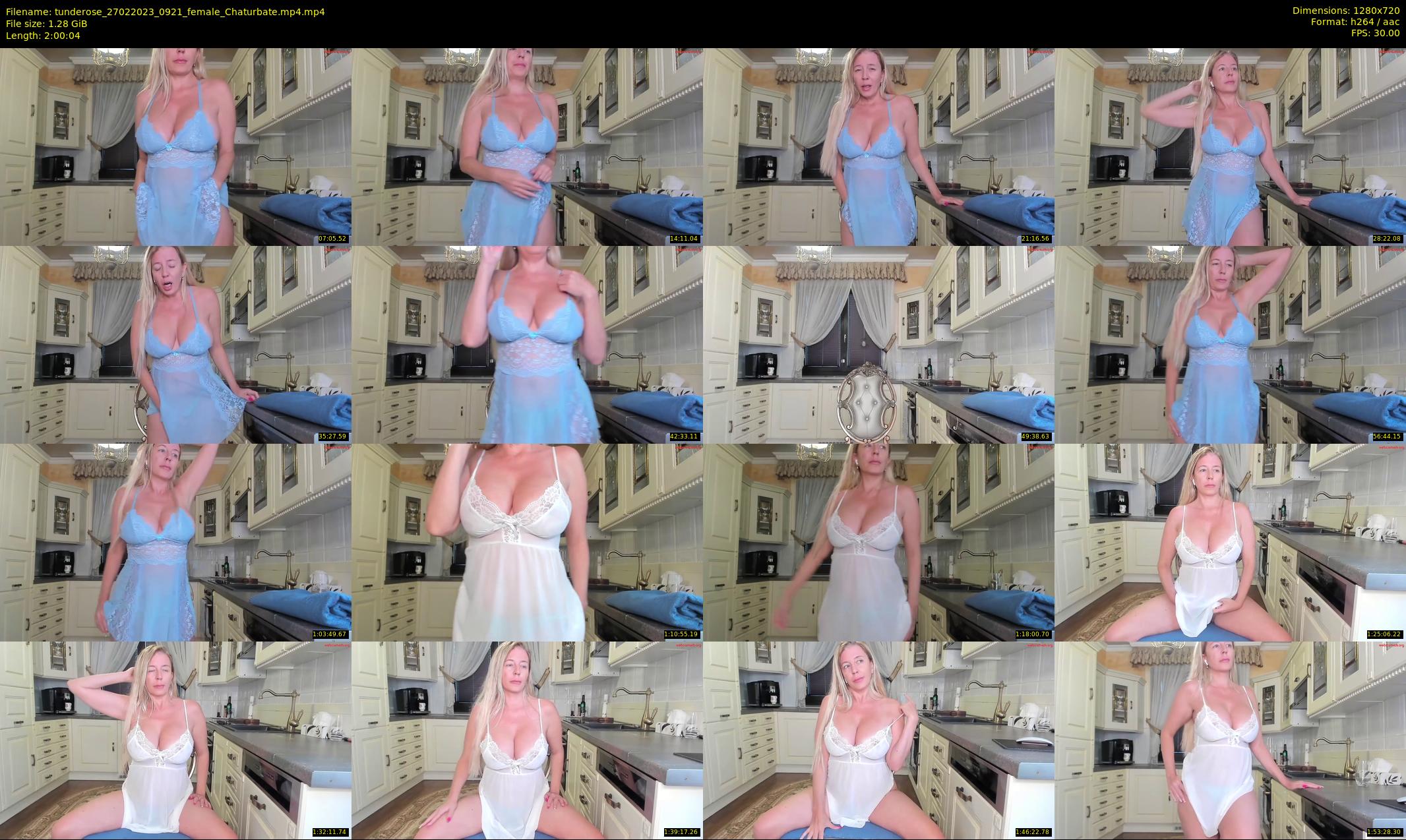 tunderose — 121 minute Chaturbate female cam show recording, 720p, Feb 27, 2023