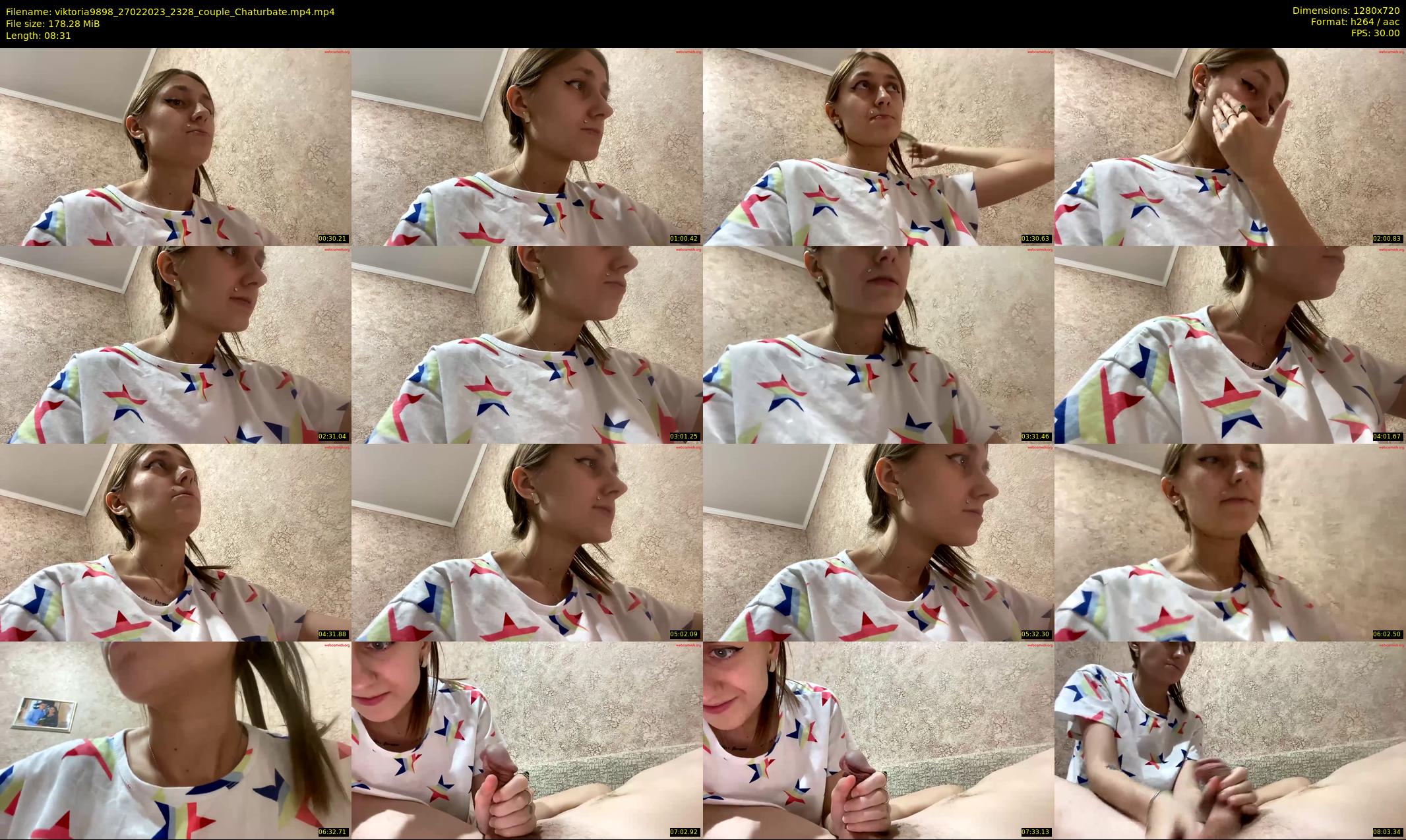 viktoria9898 — 9 minute Chaturbate couple cam show recording, 720p, Feb 27, 2023