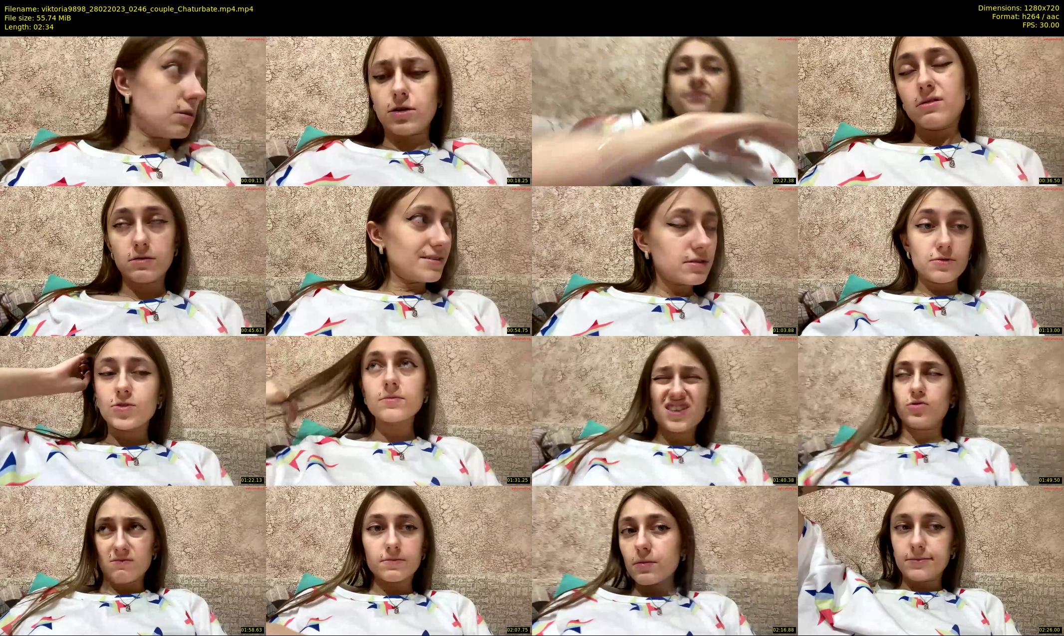viktoria9898 — 3 minute Chaturbate couple cam show recording, 720p, Feb 28, 2023