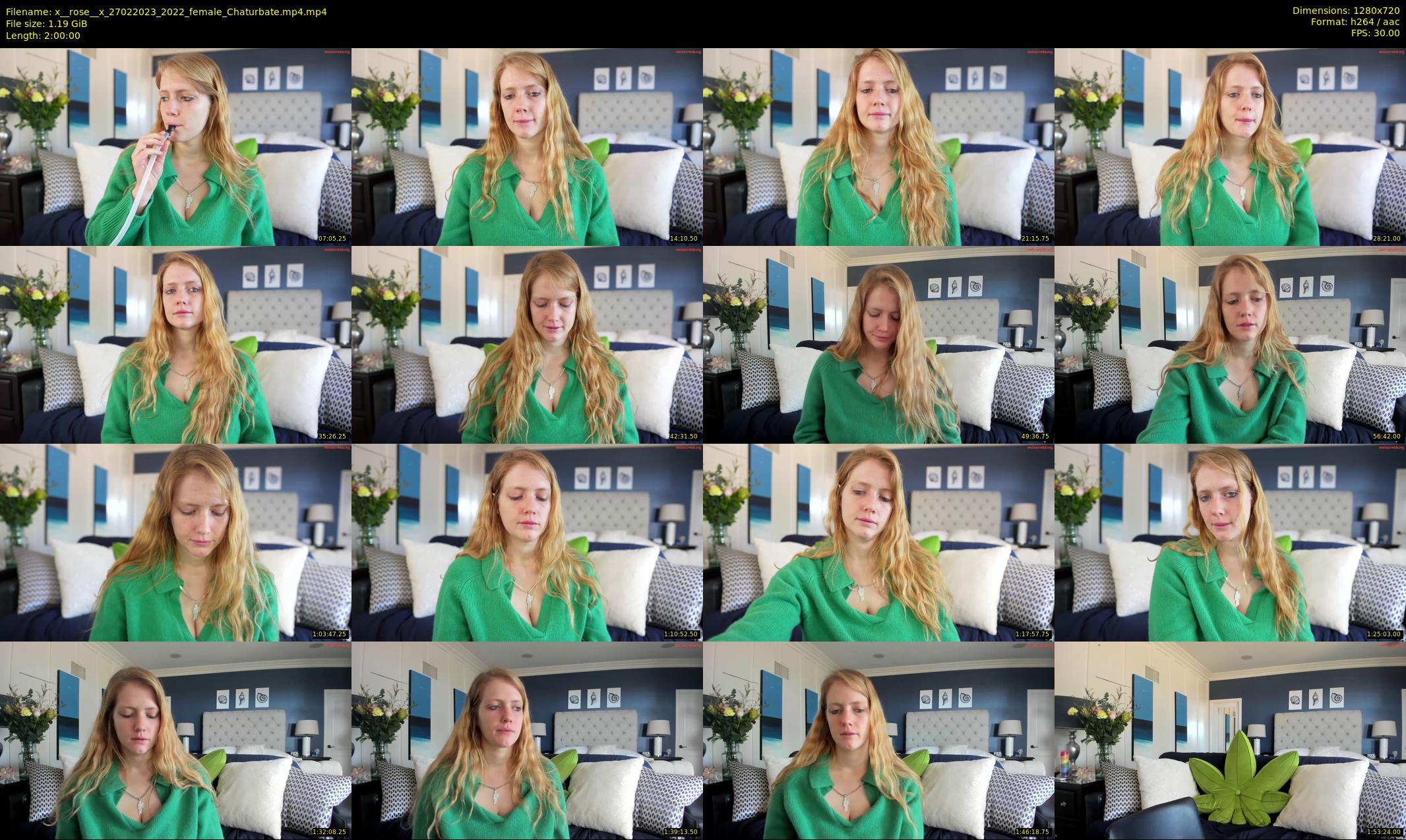 x__rose__x — 120 minute Chaturbate female cam show recording, 720p, Feb 27, 2023