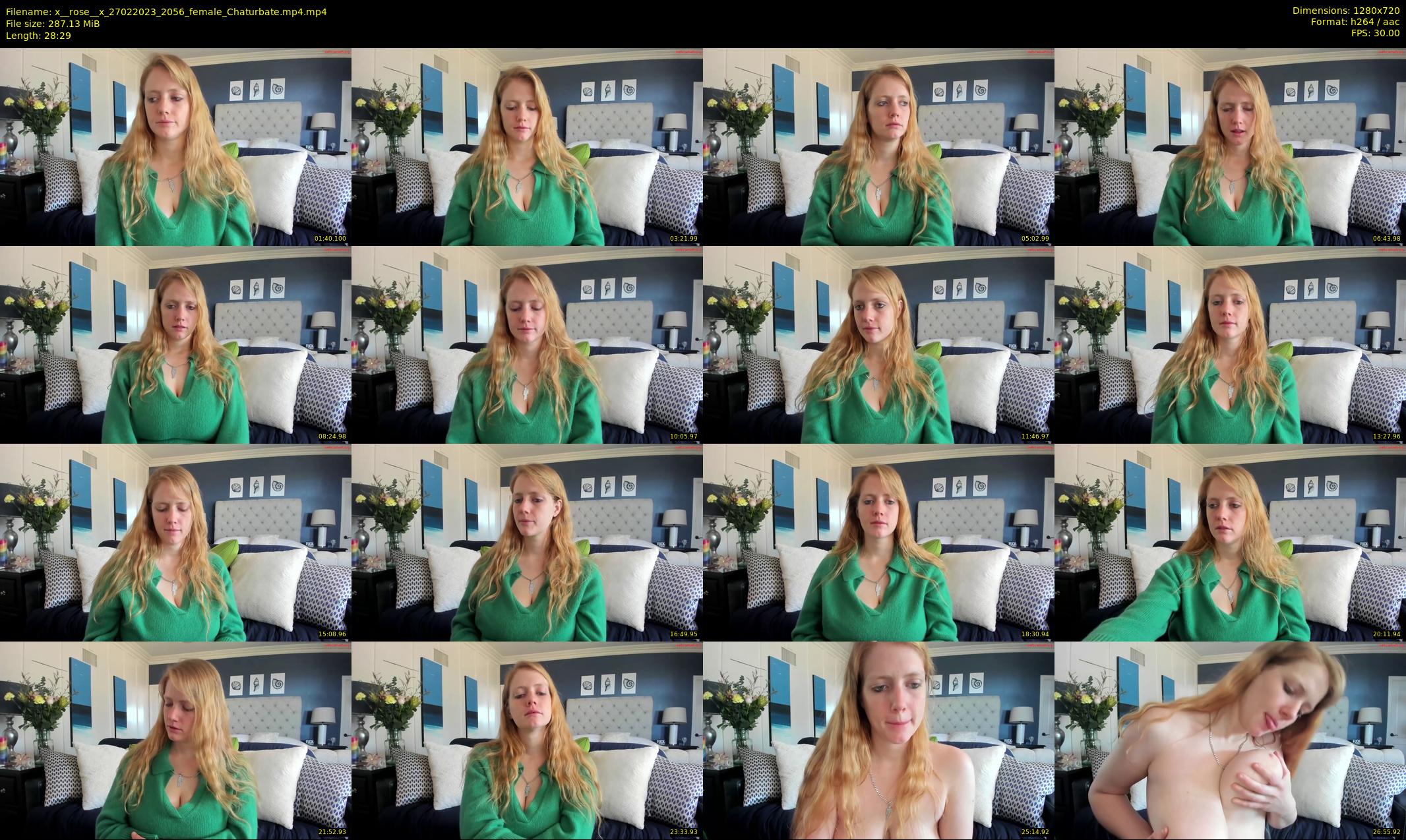 x__rose__x — 29 minute Chaturbate female cam show recording, 720p, Feb 27, 2023