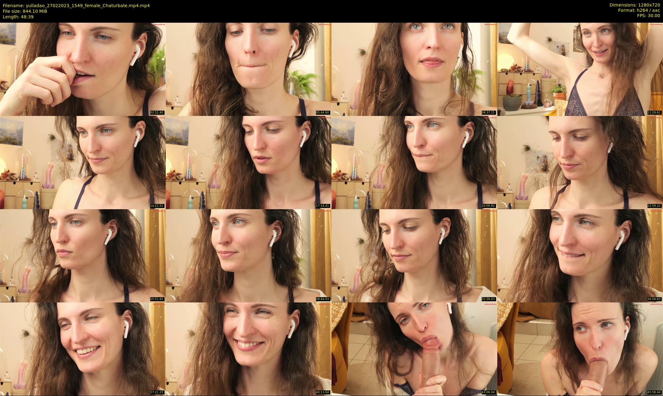 yulladao — 49 minute Chaturbate female cam show recording, 720p, Feb 27, 2023