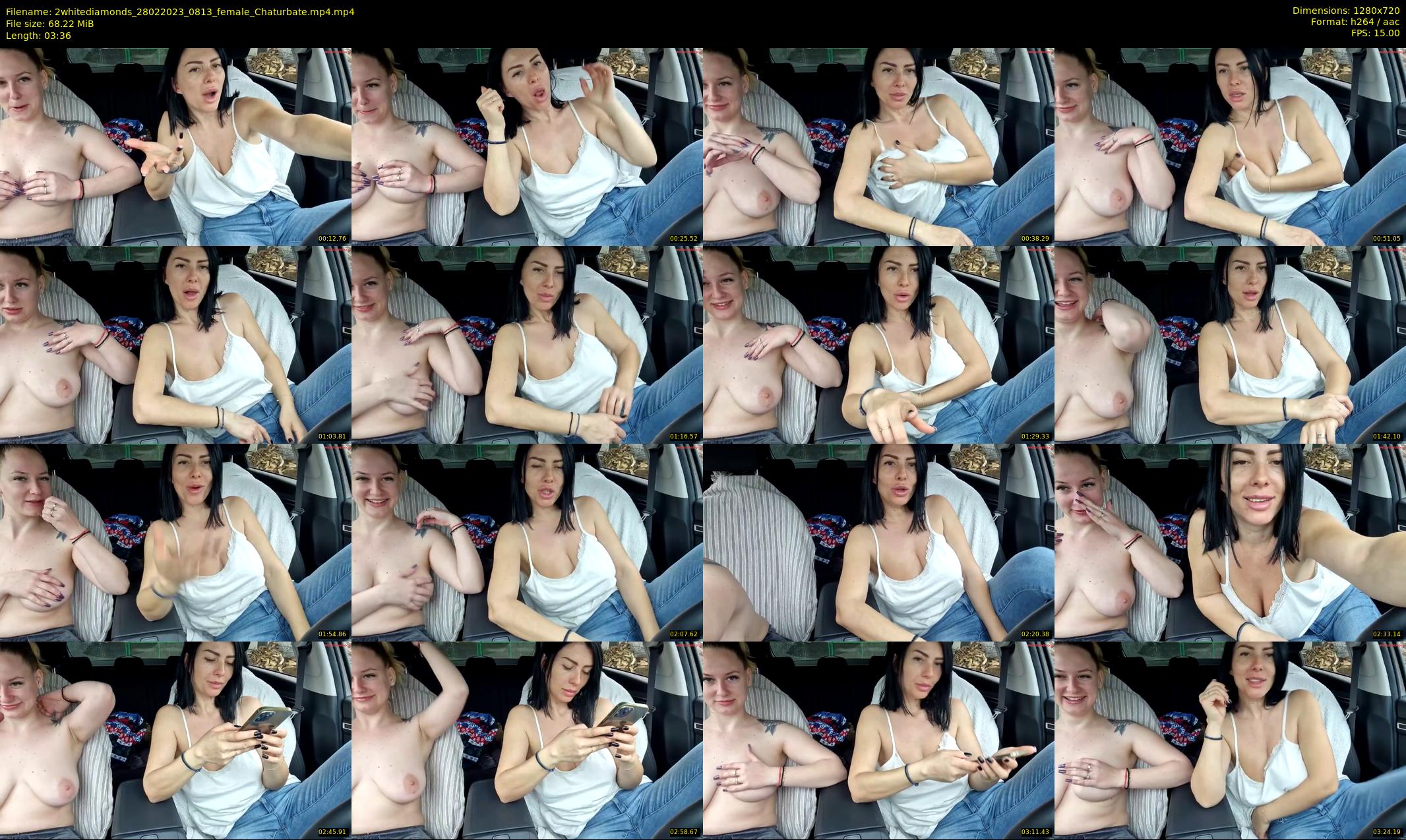 2whitediamonds — 4 minute Chaturbate couple cam show recording, 720p, Feb 28, 2023