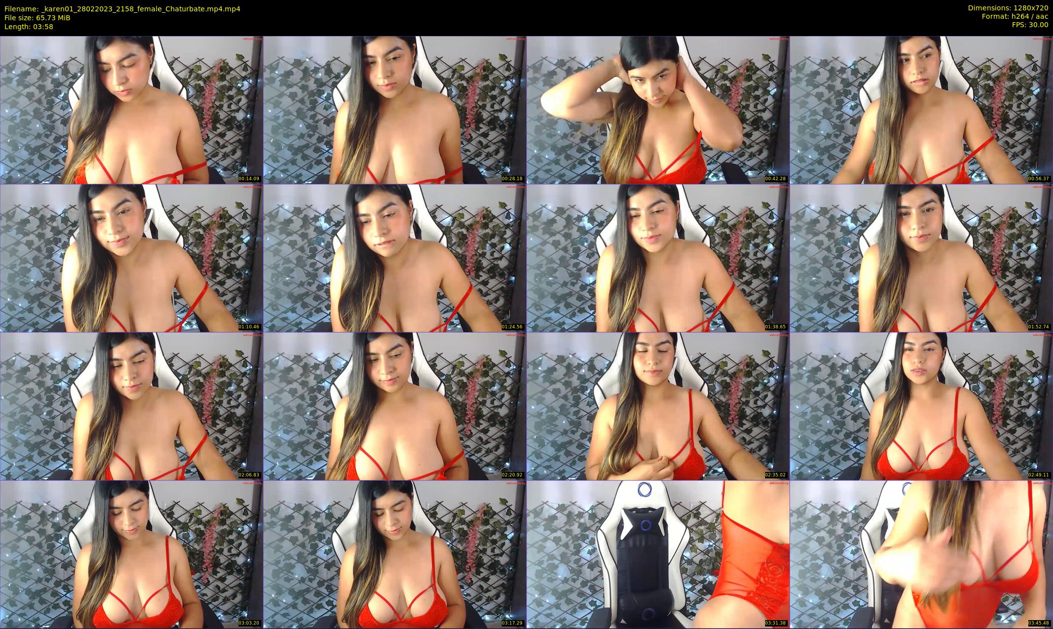 _karen01 — 4 minute Chaturbate female cam show recording, 720p, Feb 28, 2023