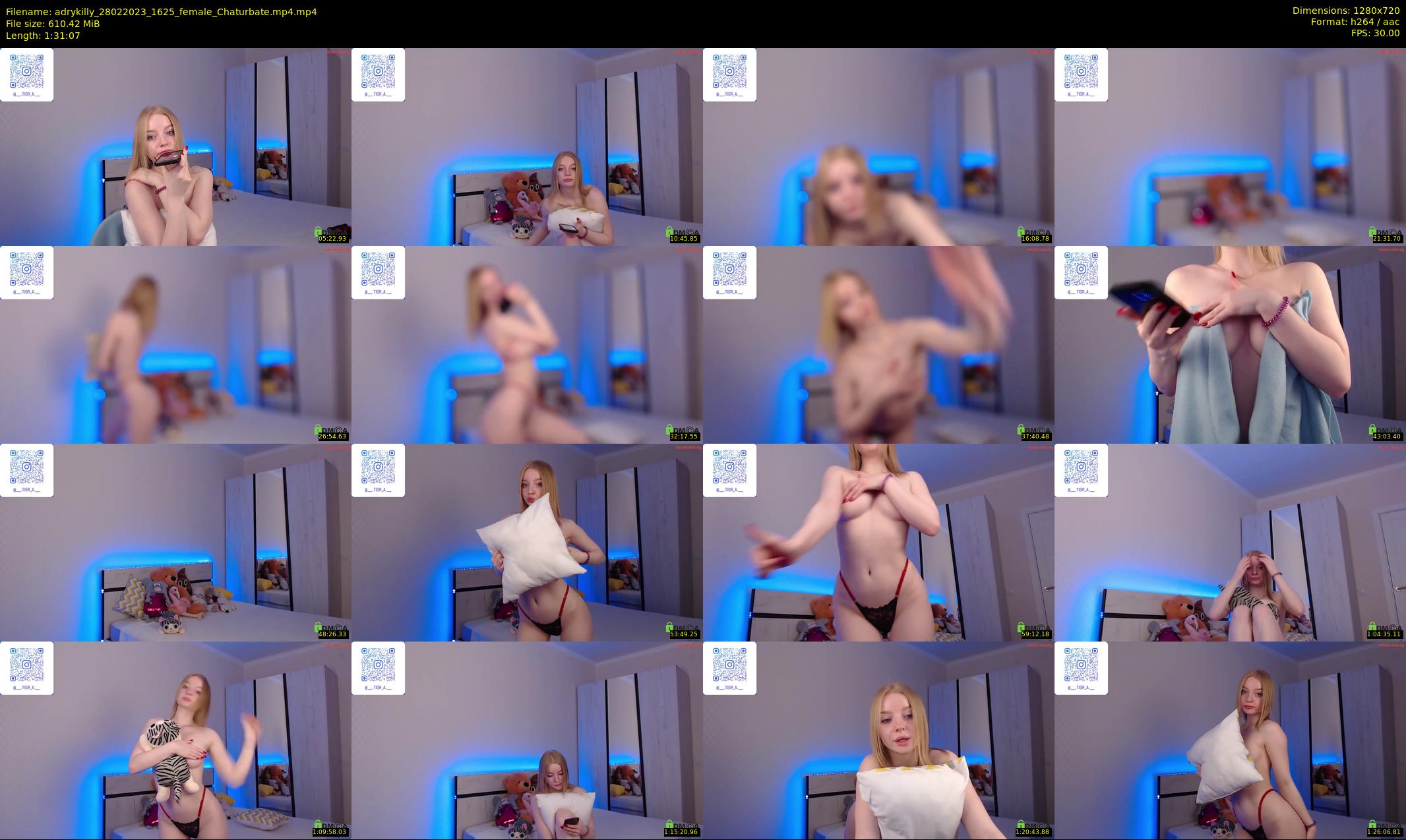adrykilly — 92 minute Chaturbate female cam show recording, 720p, Feb 28, 2023