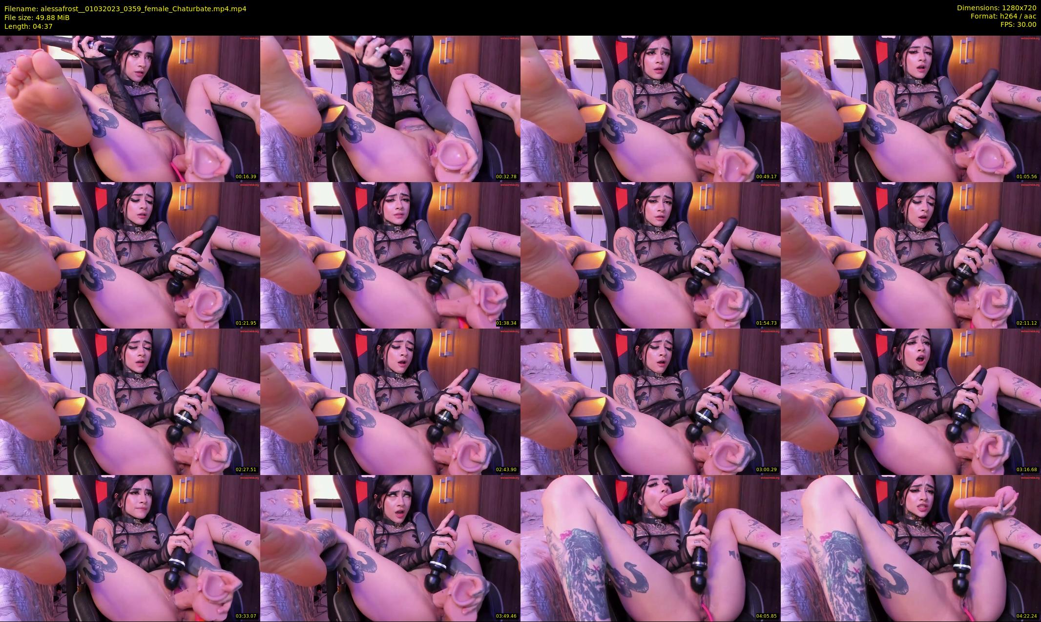 alessafrost_ — 5 minute Chaturbate female cam show recording, 720p, Mar 1, 2023