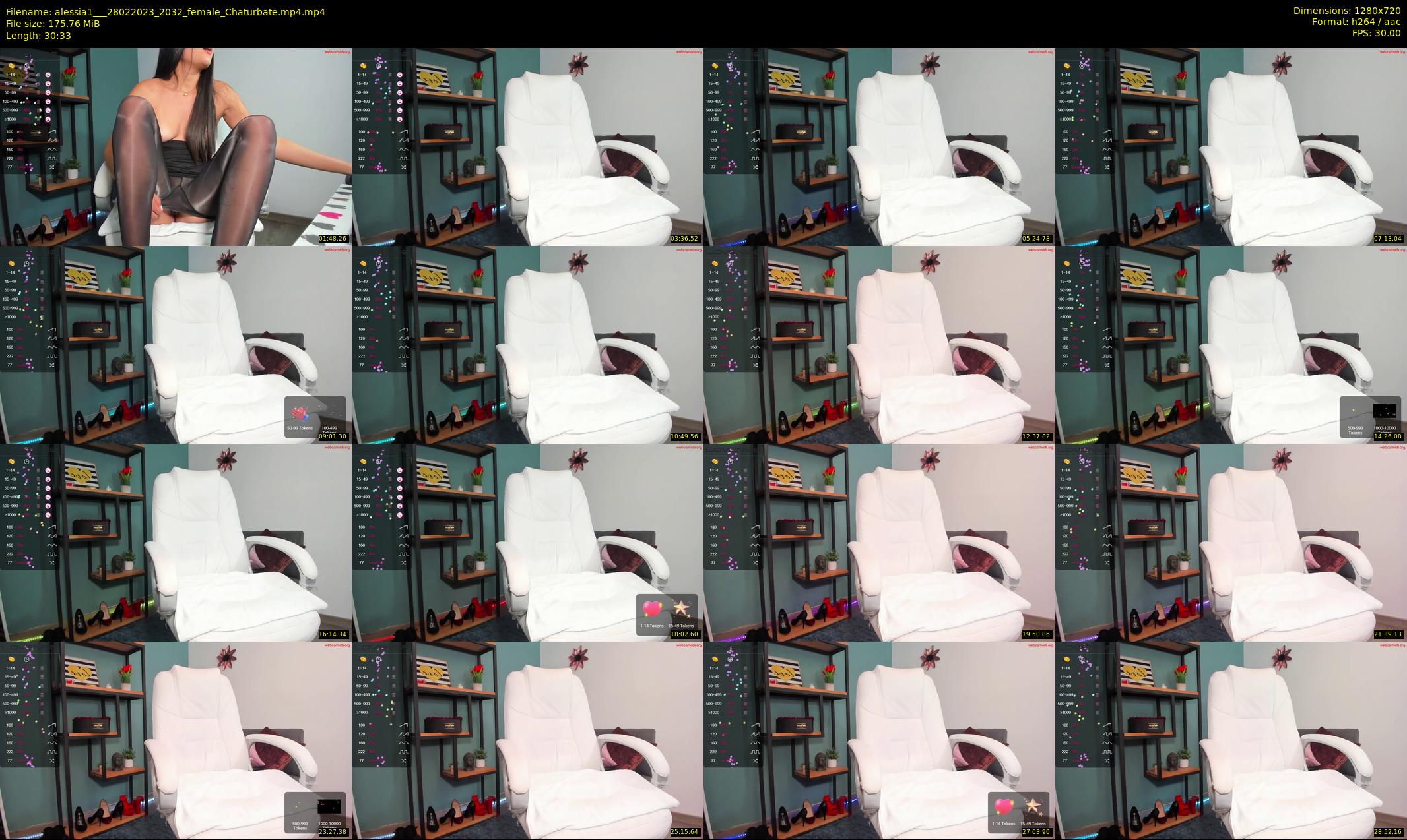 alessia1__ — 31 minute Chaturbate female cam show recording, 720p, Feb 28, 2023