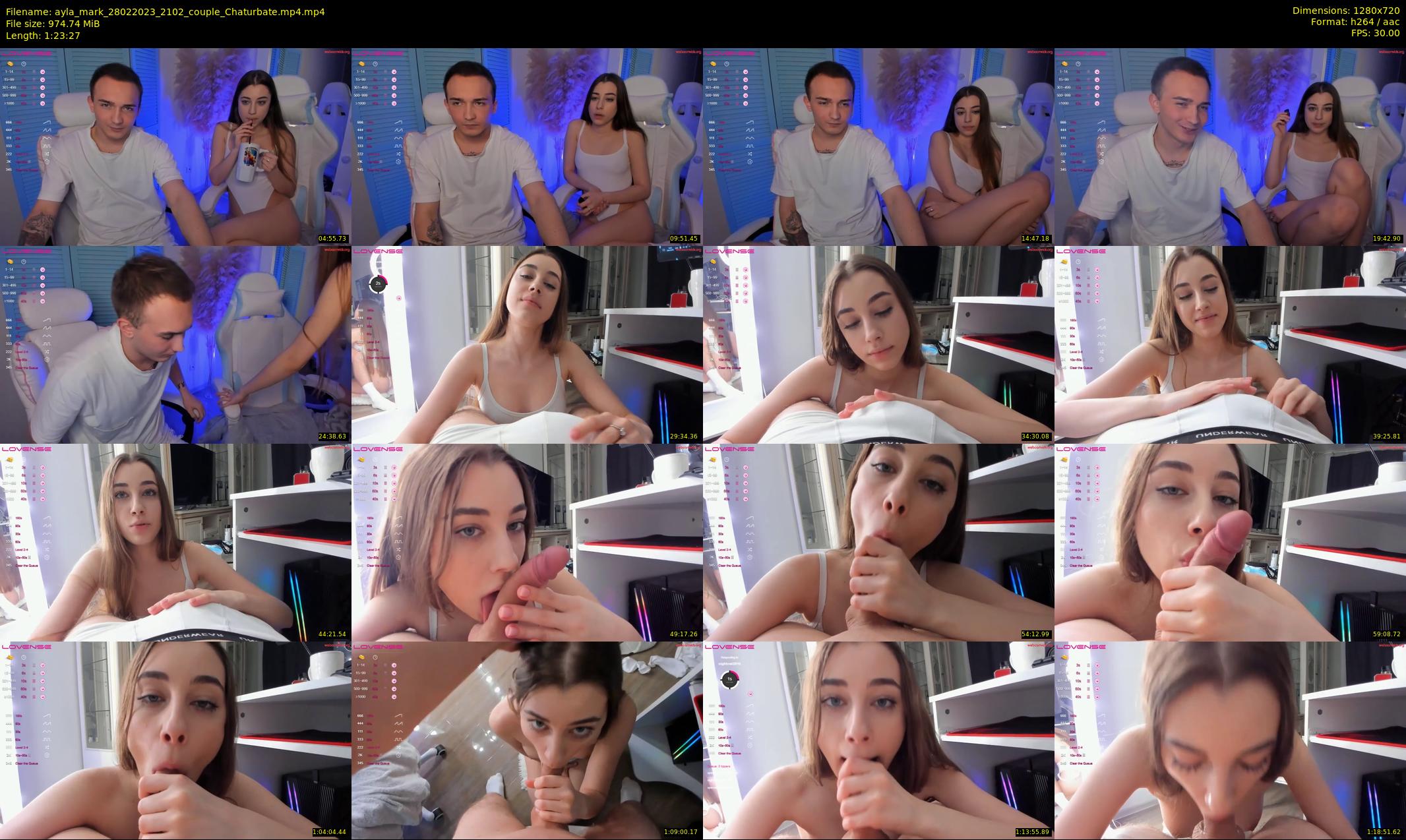 ayla_mark — 84 minute Chaturbate couple cam show recording, 720p, Feb 28, 2023