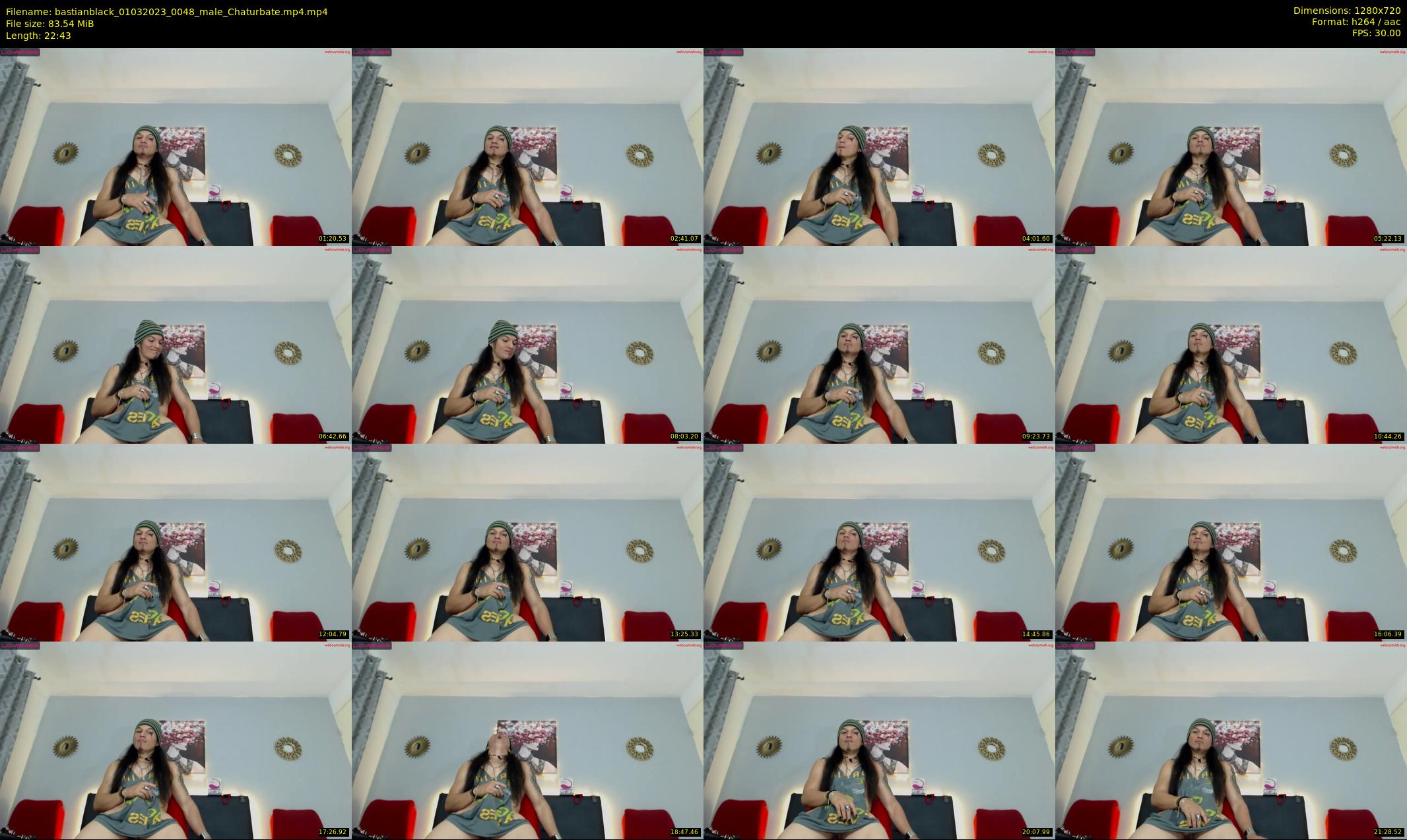 bastianblack — 23 minute Chaturbate male cam show recording, 720p, Mar 1, 2023