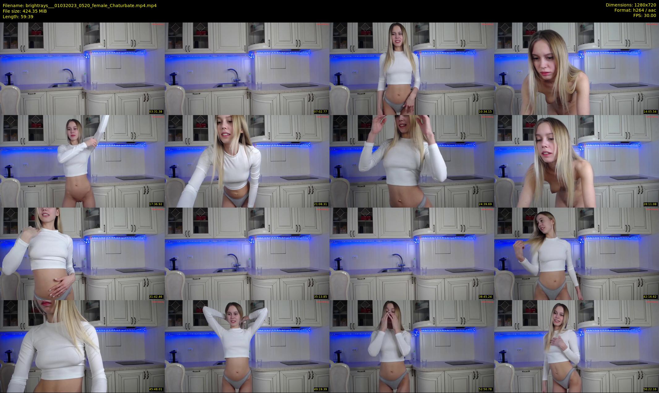 brightrays__ — 60 minute Chaturbate female cam show recording, 720p, Mar 1, 2023