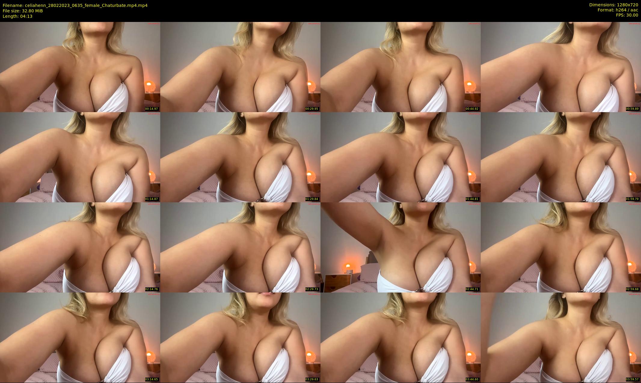 celiahenn — 5 minute Chaturbate female cam show recording, 720p, Feb 28, 2023