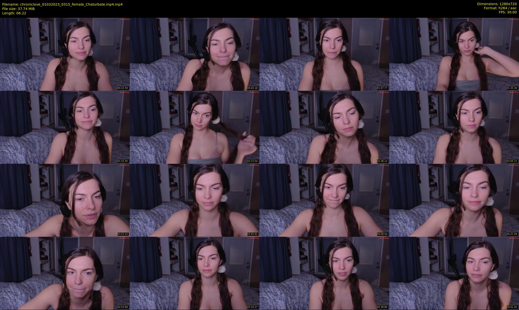 chroniclove — 7 minute Chaturbate female cam show recording, 720p, Mar 1, 2023