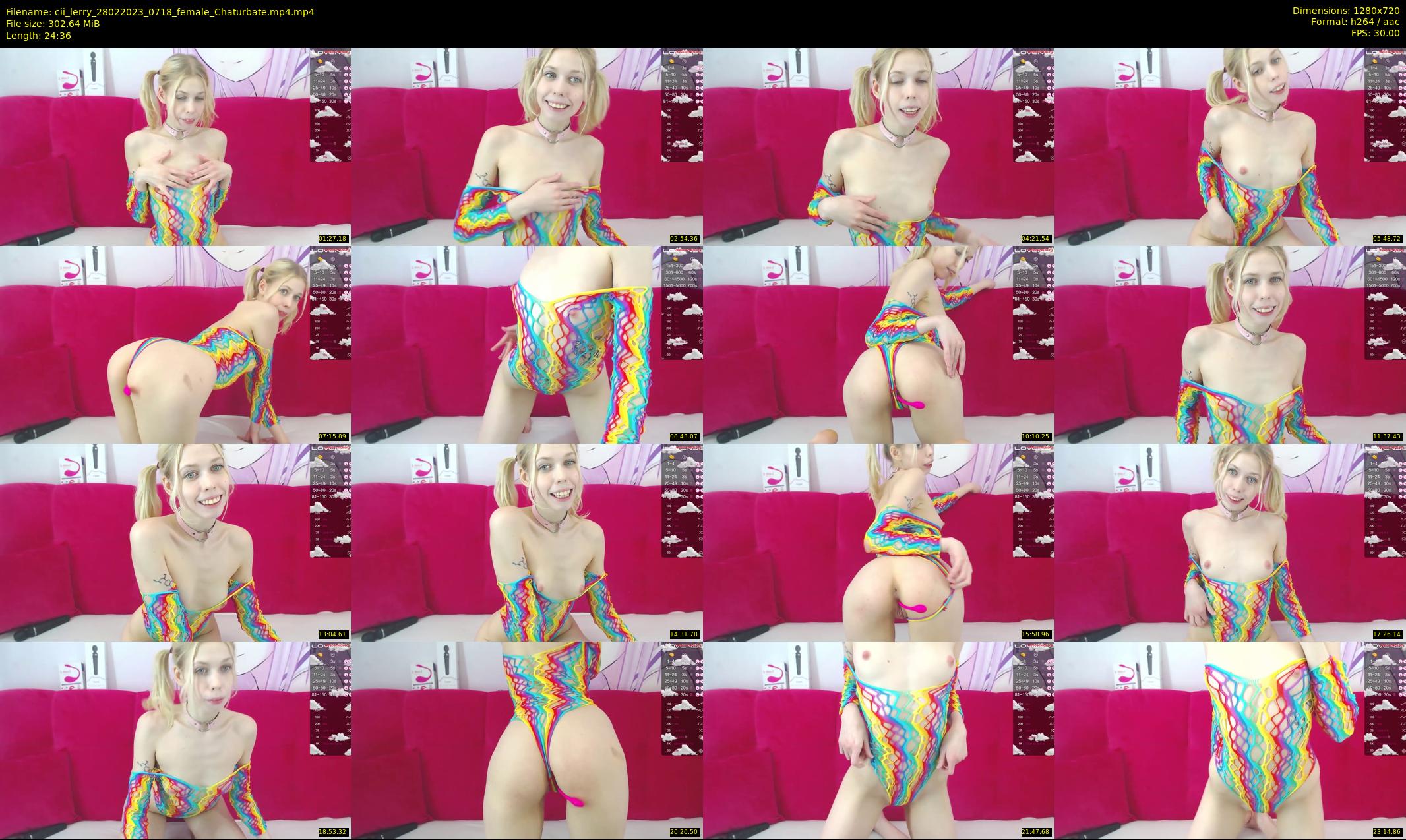 cii_lerry — 25 minute Chaturbate female cam show recording, 720p, Feb 28, 2023