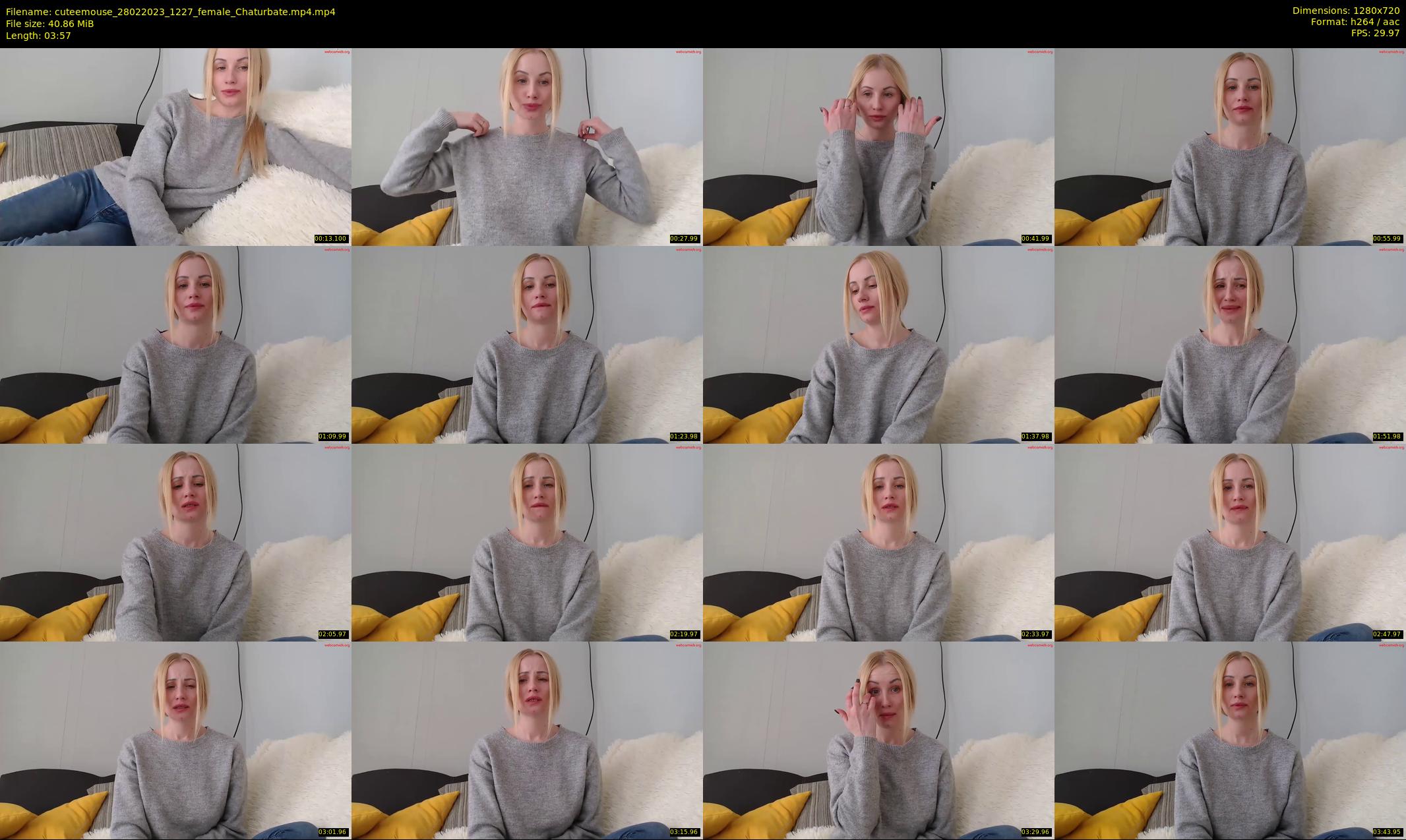 cuteemouse — 4 minute Chaturbate female cam show recording, 720p, Feb 28, 2023