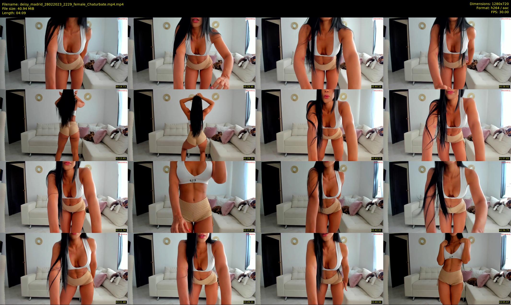 deisy_madrid — 5 minute Chaturbate female cam show recording, 720p, Feb 28, 2023