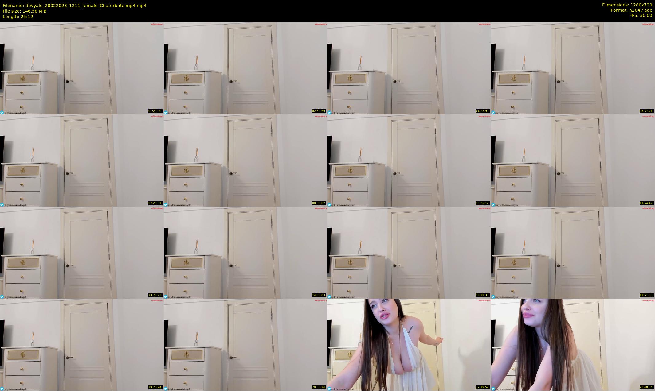 devyale — 26 minute Chaturbate female cam show recording, 720p, Feb 28, 2023
