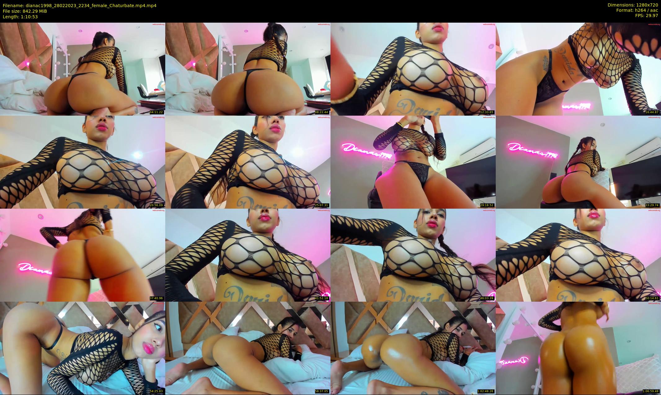 dianac1998 — 71 minute Chaturbate female cam show recording, 720p, Feb 28, 2023