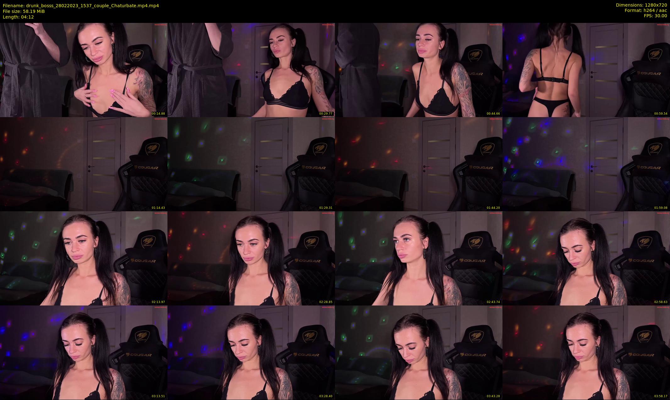 drunk_bosss — 5 minute Chaturbate couple cam show recording, 720p, Feb 28, 2023