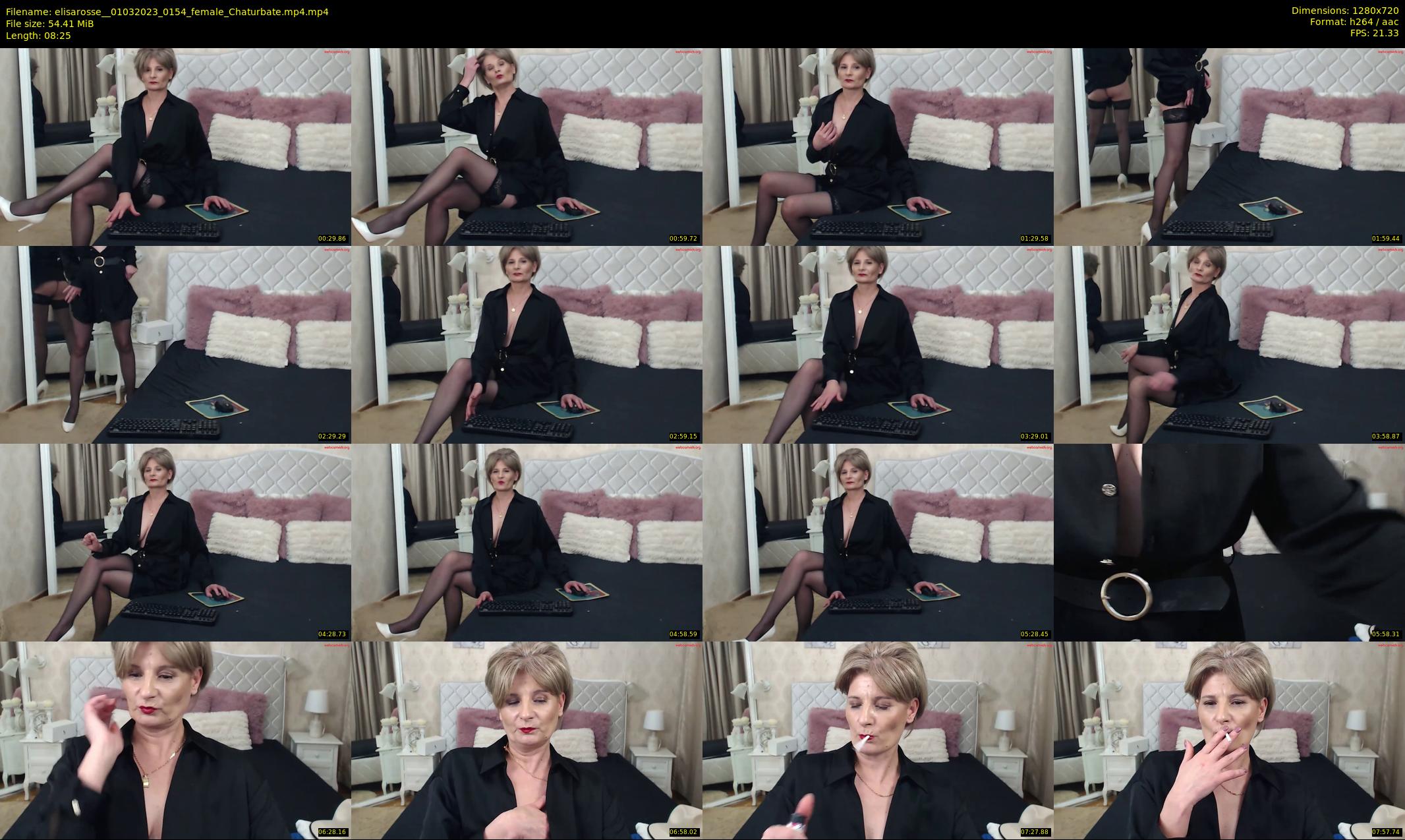 elisarosse_ — 9 minute Chaturbate female cam show recording, 720p, Mar 1, 2023