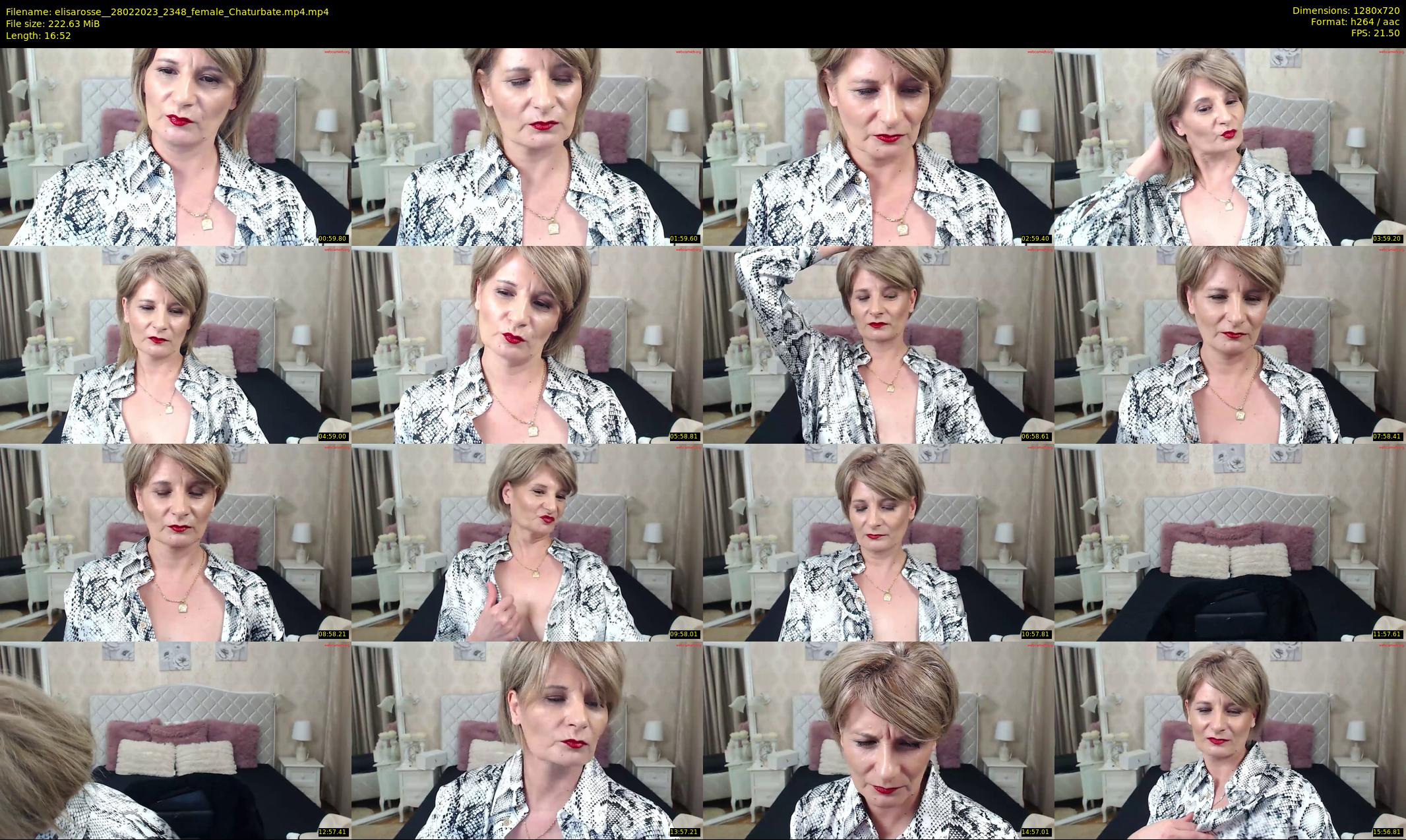 elisarosse_ — 17 minute Chaturbate female cam show recording, 720p, Feb 28, 2023