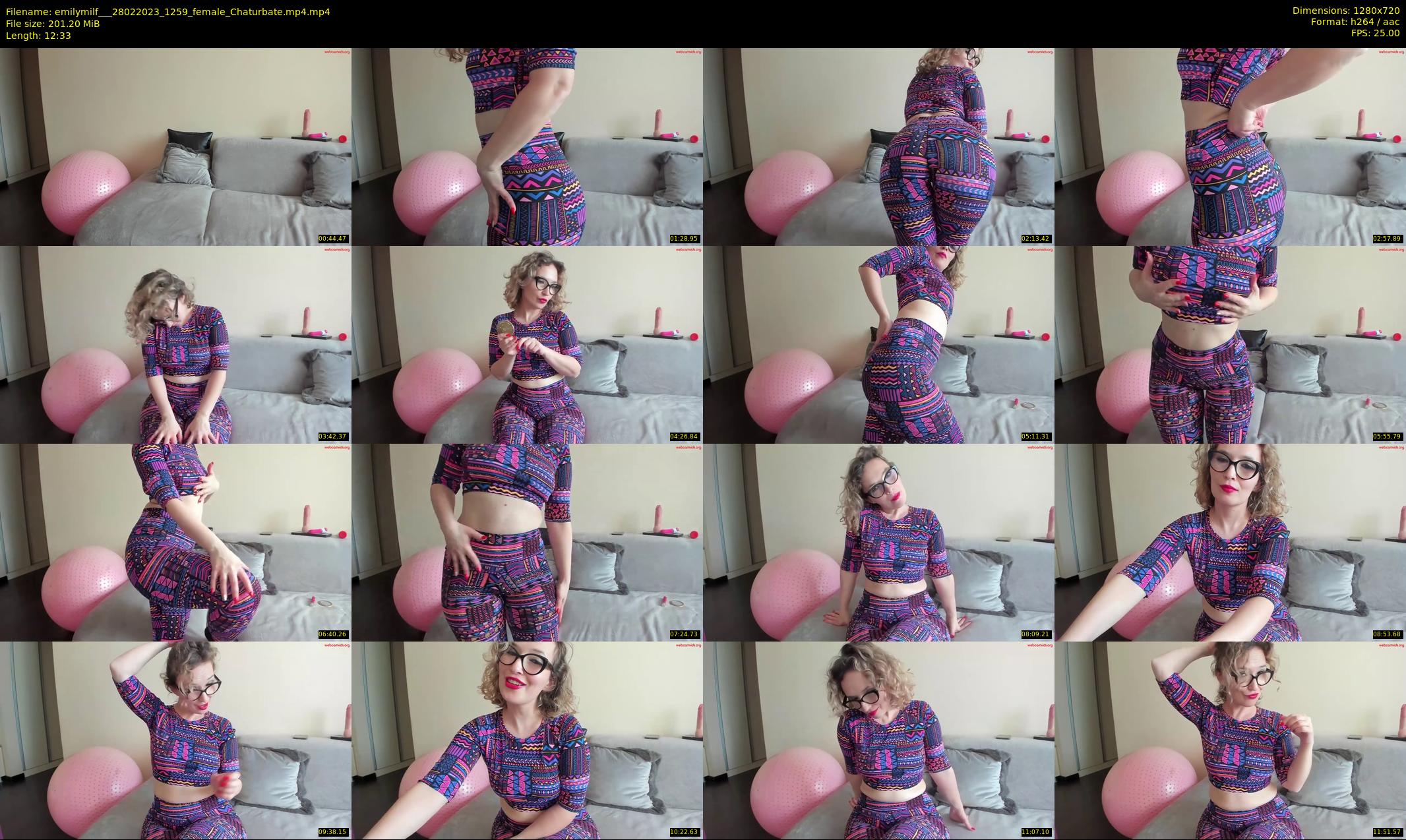 emilymilf__ — 13 minute Chaturbate female cam show recording, 720p, Feb 28, 2023