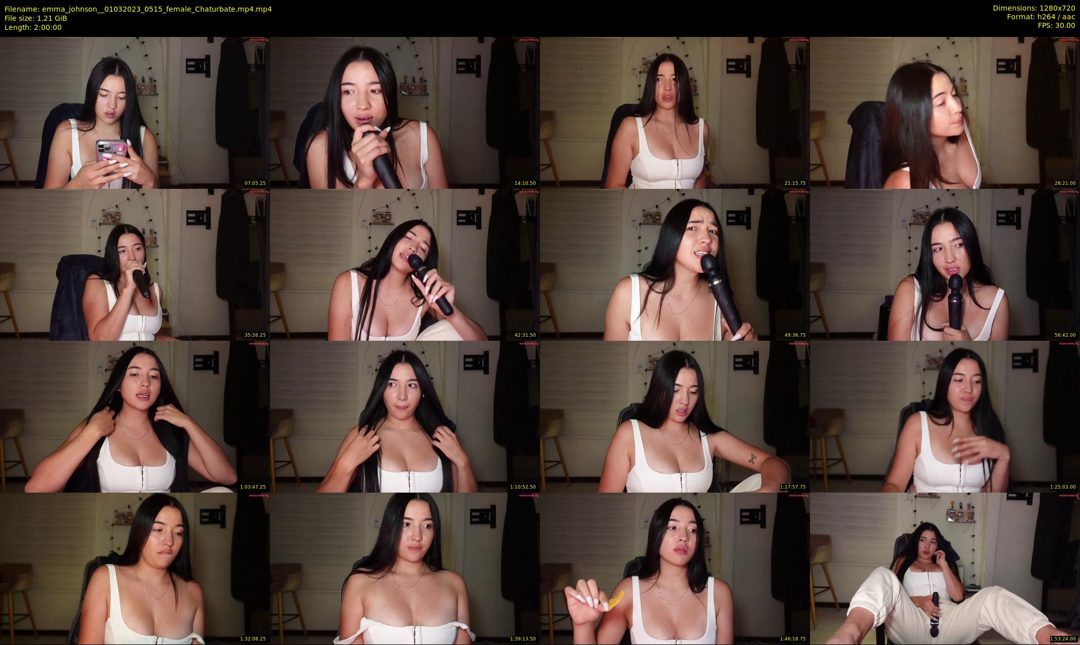 emma_johnson_ — 120 minute Chaturbate female cam show recording, 720p, Mar 1, 2023